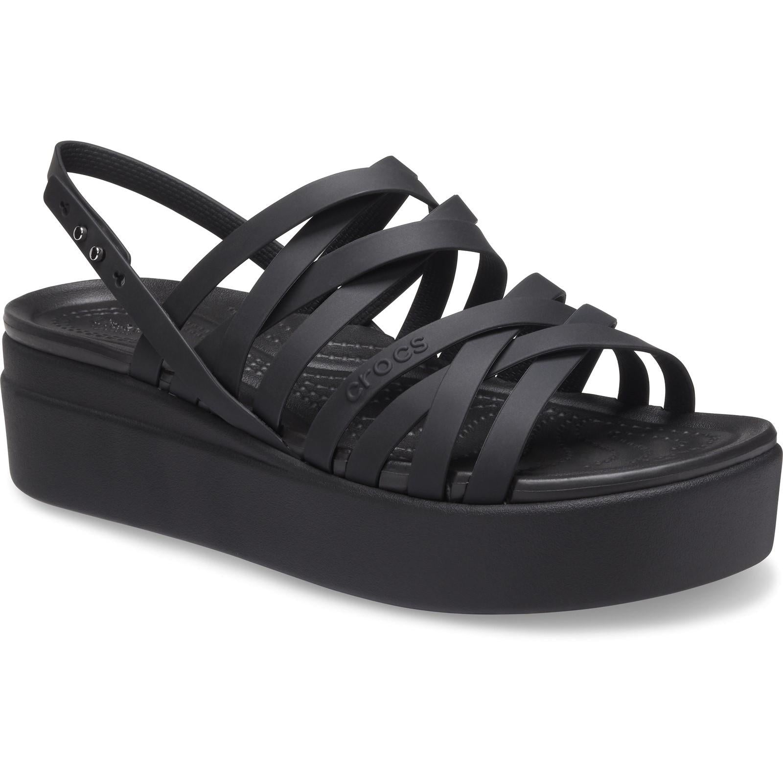 Crocs Brooklyn Strappy Wedge Sandals