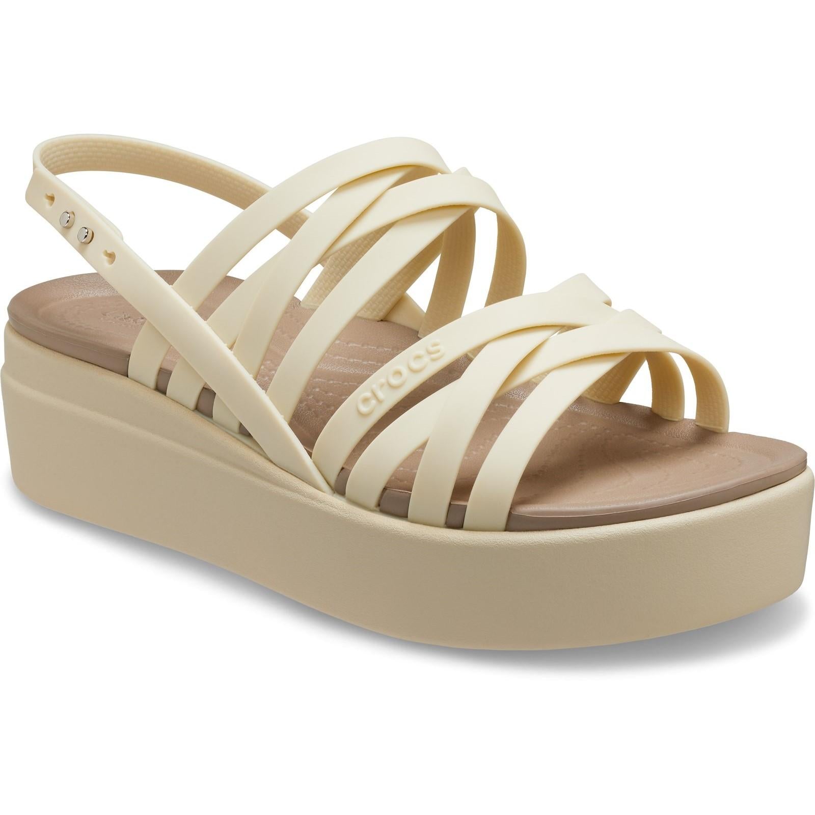 Crocs Brooklyn Strappy Wedge Sandals