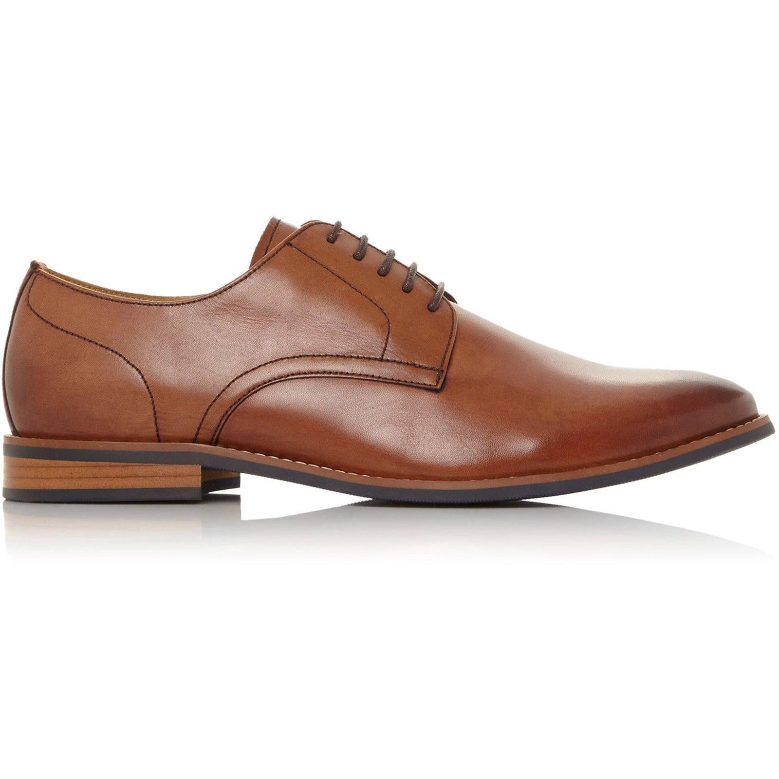 Dune London Suffolks Leather Smart Gibson Shoes