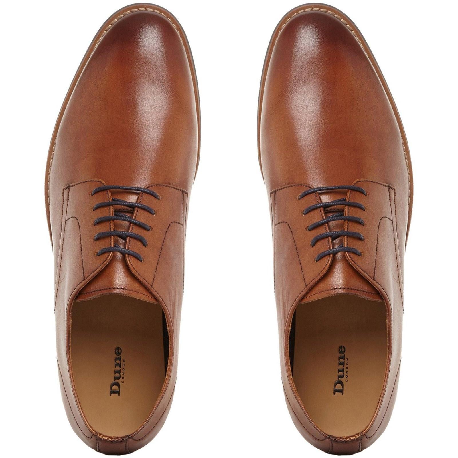 Dune London Suffolks Leather Smart Gibson Shoes