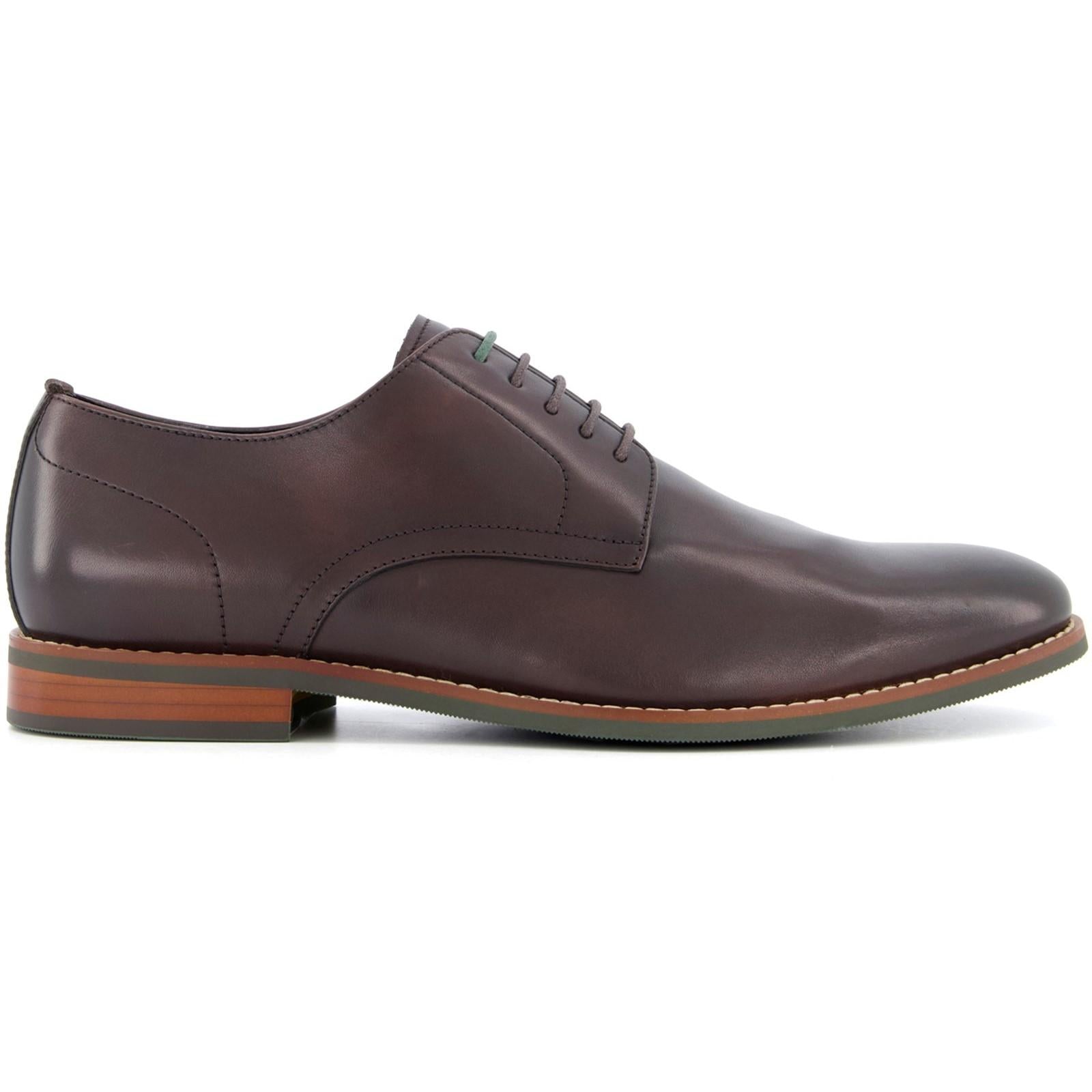 Dune London Suffolks Leather Smart Gibson Shoes