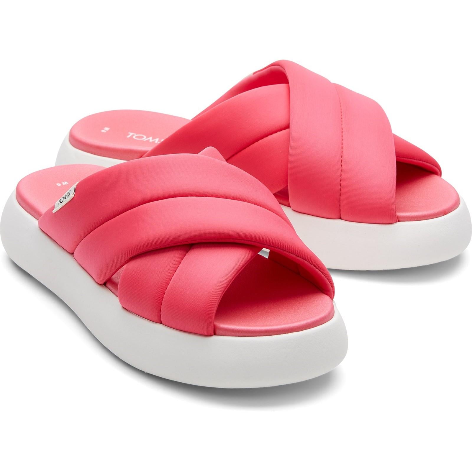 Toms Alpargata Mallow Crossover Slide Sandals
