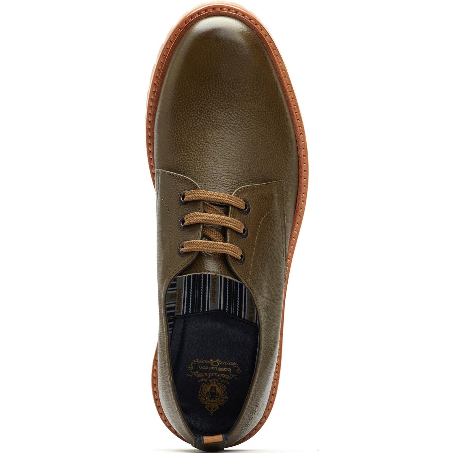 Base London Randolf Lace Up Chunky Derby Shoe