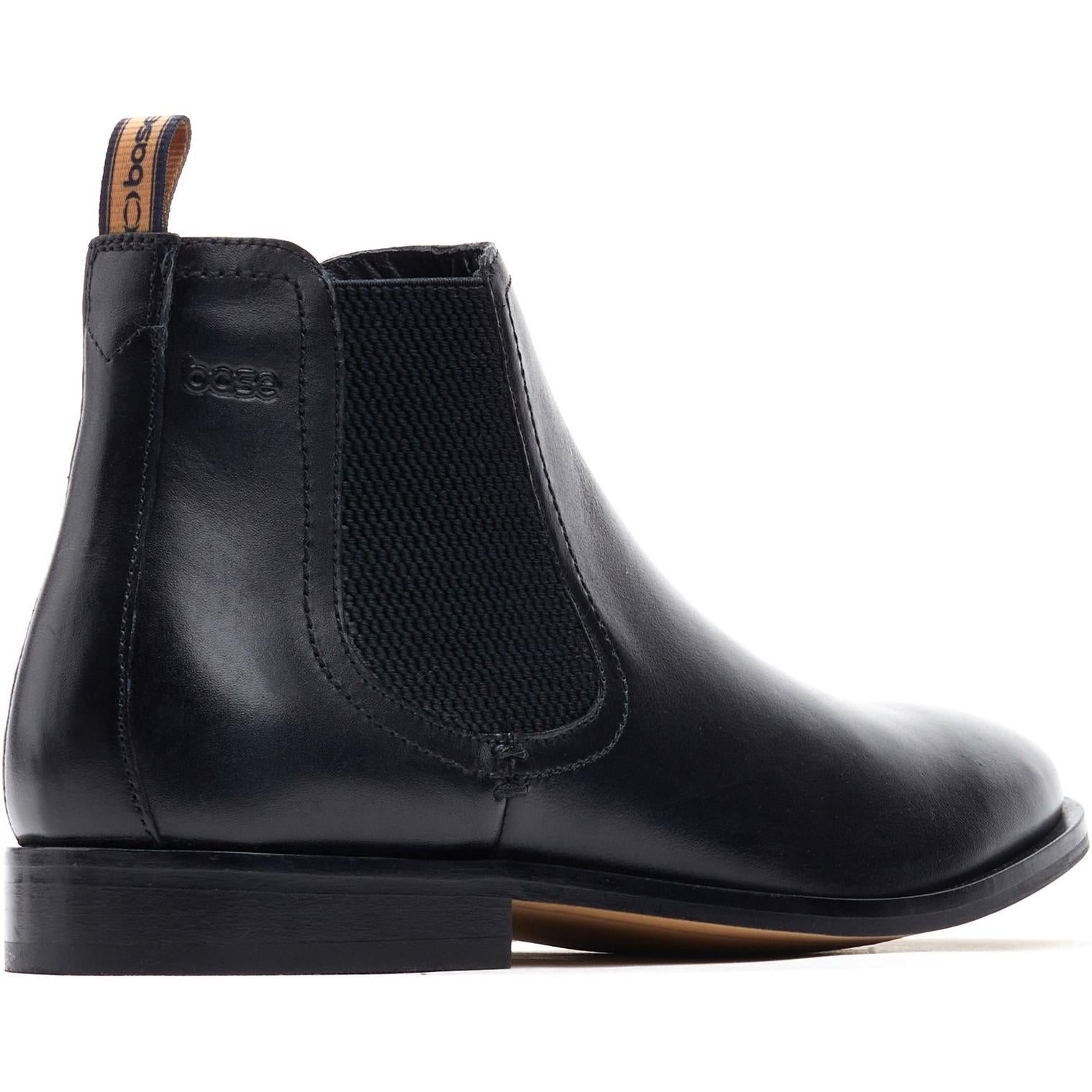 Base London Lynch Pull Up Plain Chelsea Boot