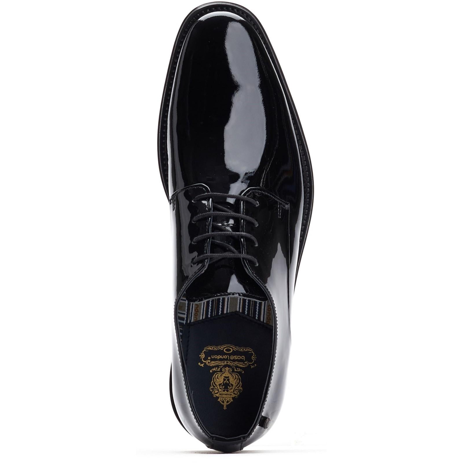 Base London Marley Lace Up Patent Shoe