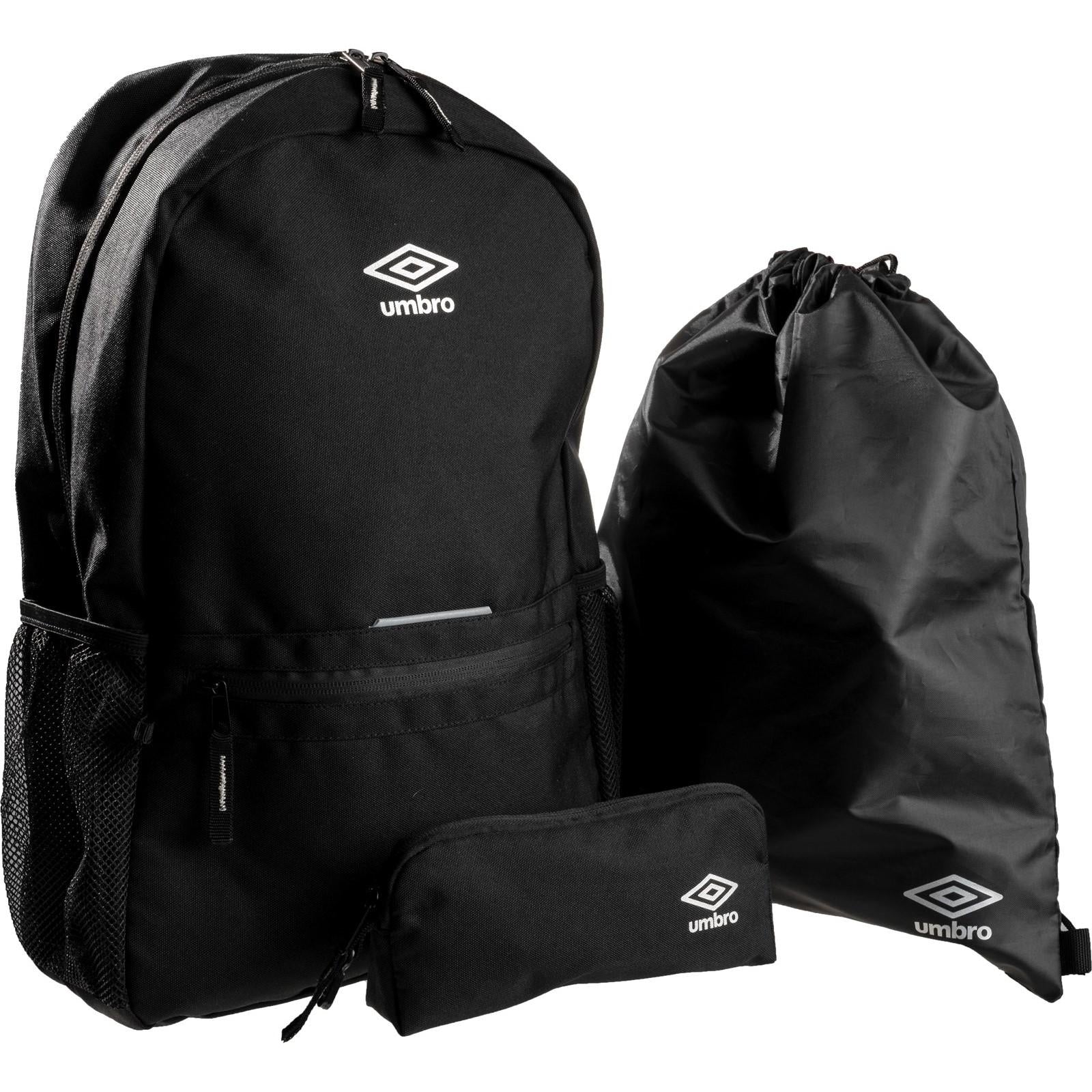 Umbro Axis Back to School Luggage Set Bag