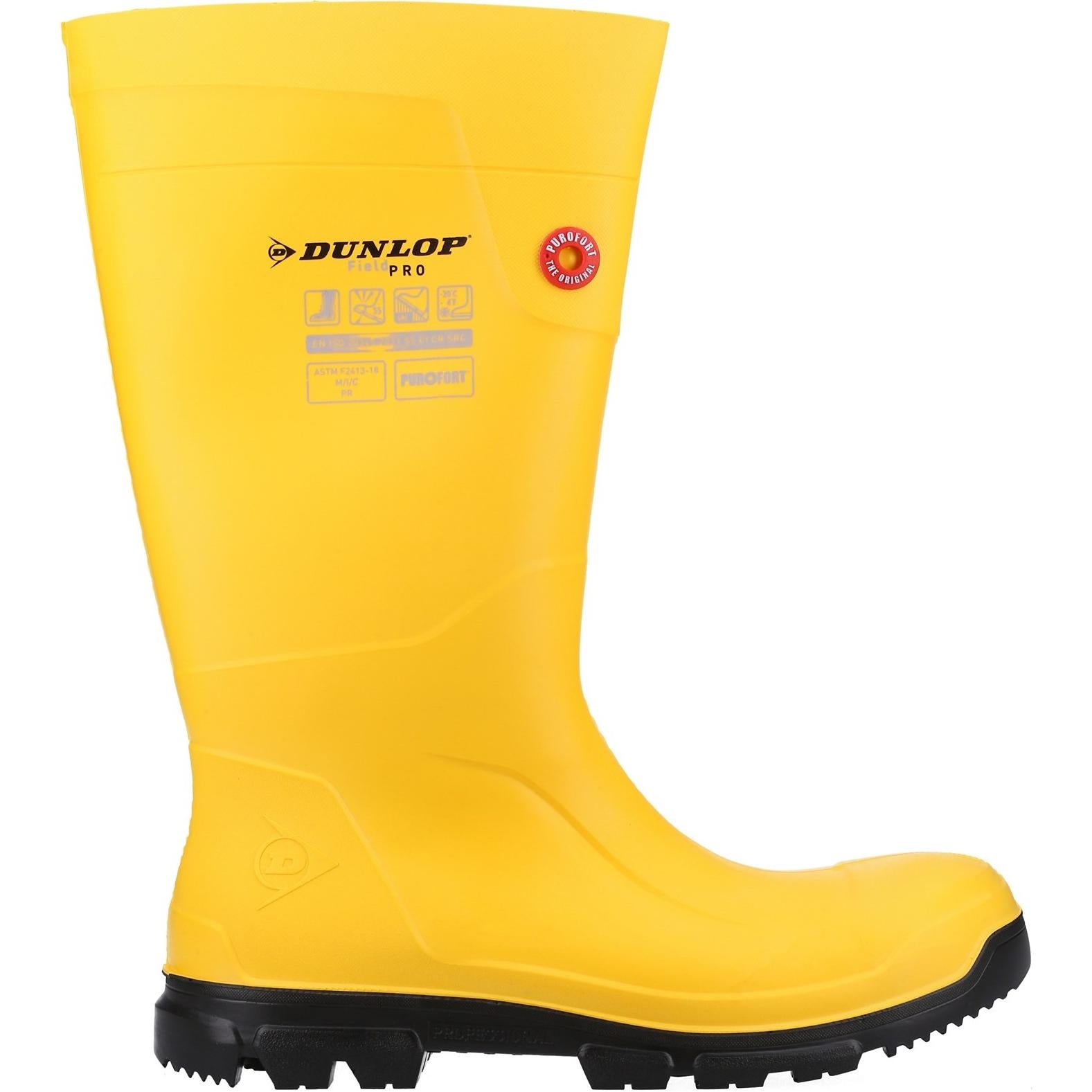 Dunlop Purofort FieldPRO Full Safety Wellington Boots