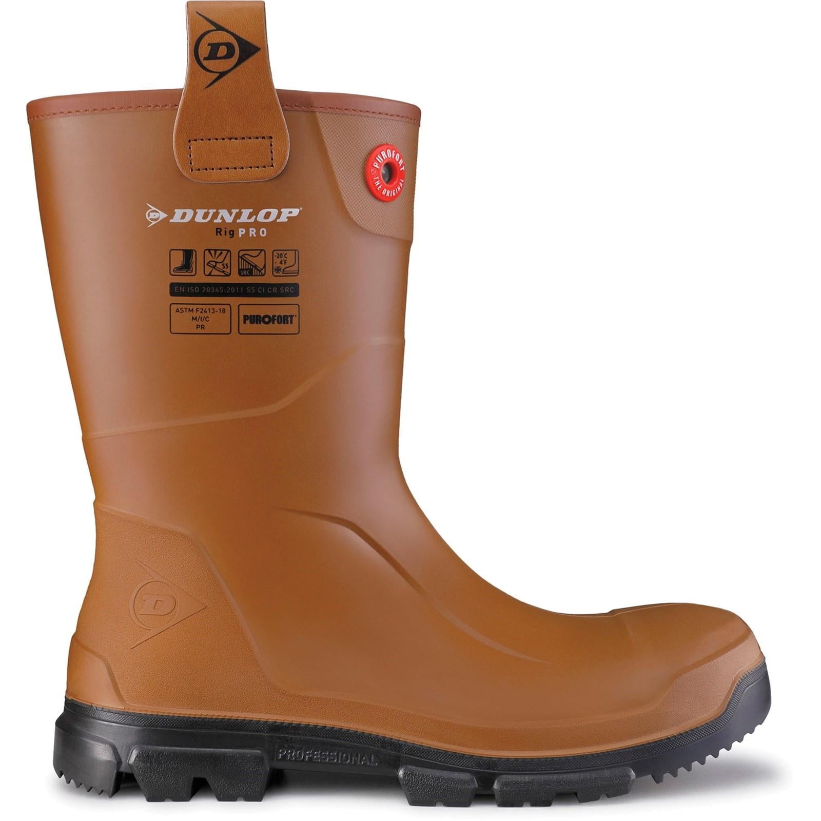 Dunlop Purofort RigPRO Full Safety Wellington Boots