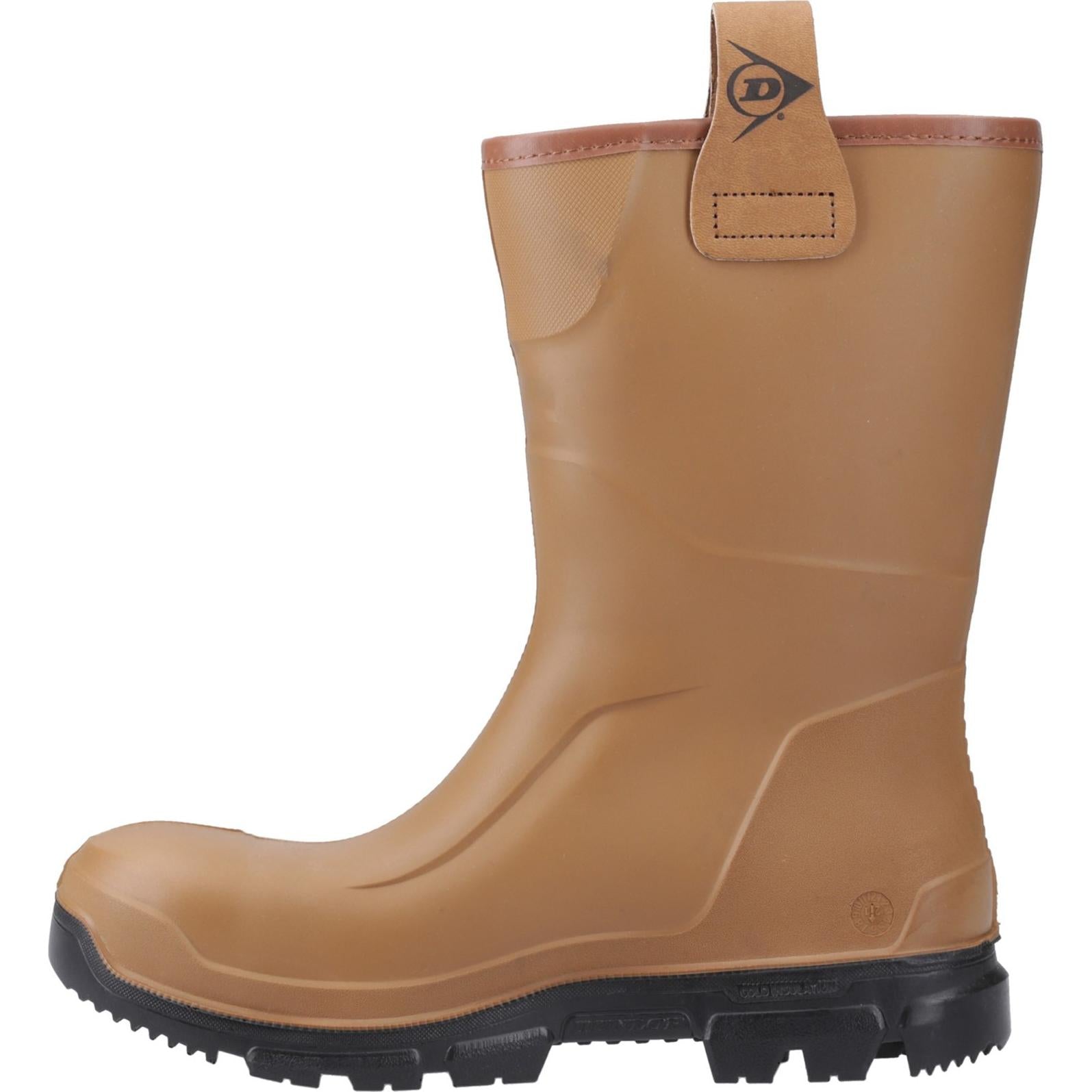 Dunlop Purofort RigPRO Full Safety Synthetic Fur lining Wellington Shoes