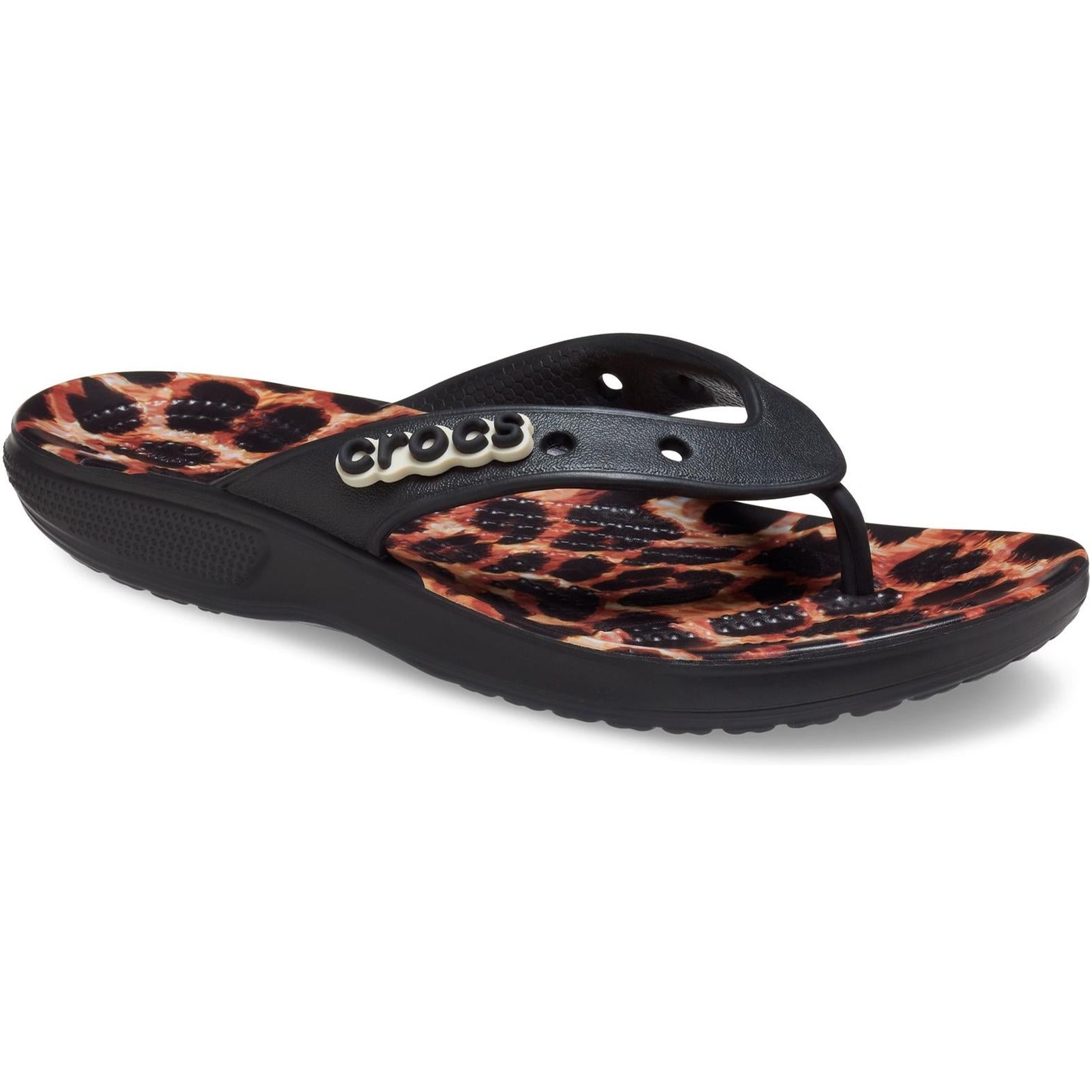 Crocs Classic Animal Remix Flip Flop Slippers