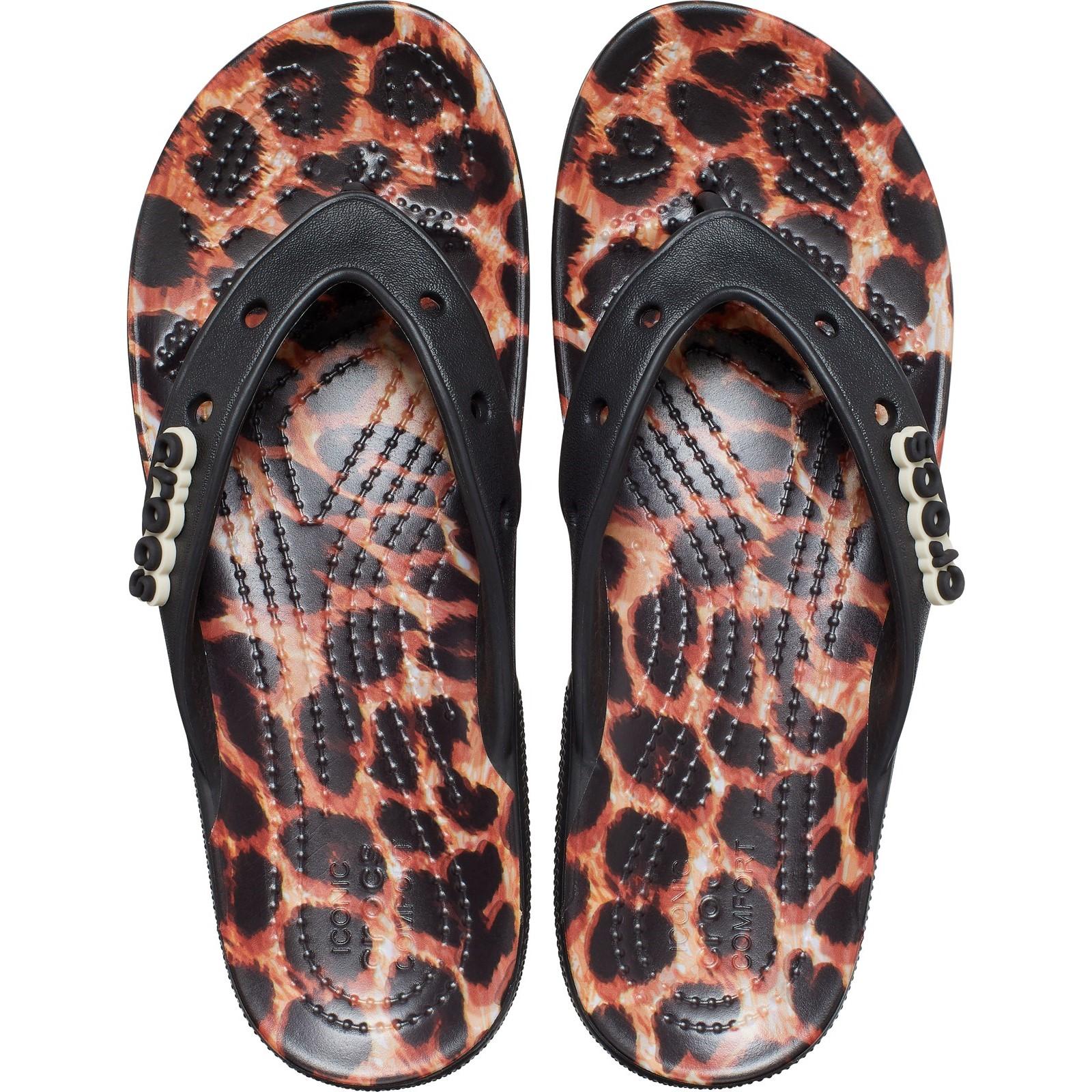 Crocs Classic Animal Remix Flip Flop Slippers