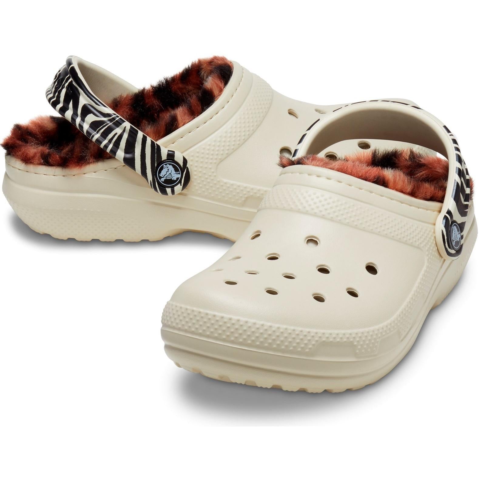 Crocs Classic Lined Animal Remix Clog Sandals