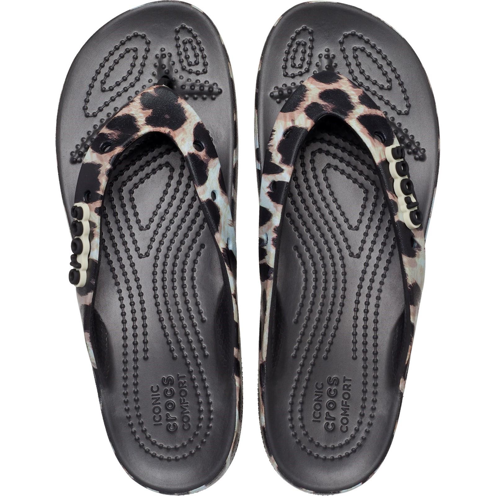 Crocs Classic Platform Animal Remix Flip Flop Sandals