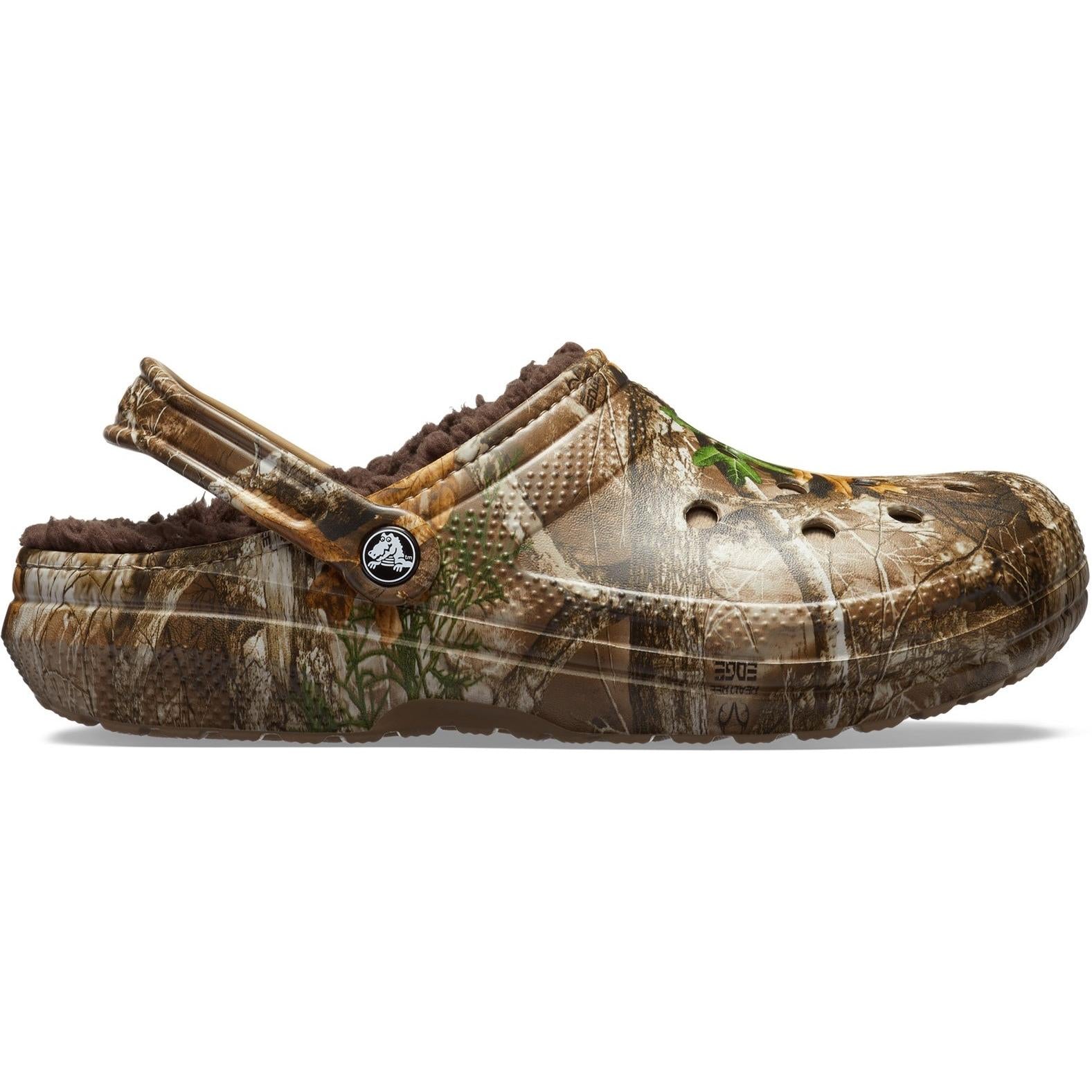 Crocs Classic Realtree Edge Lined Clog Shoes