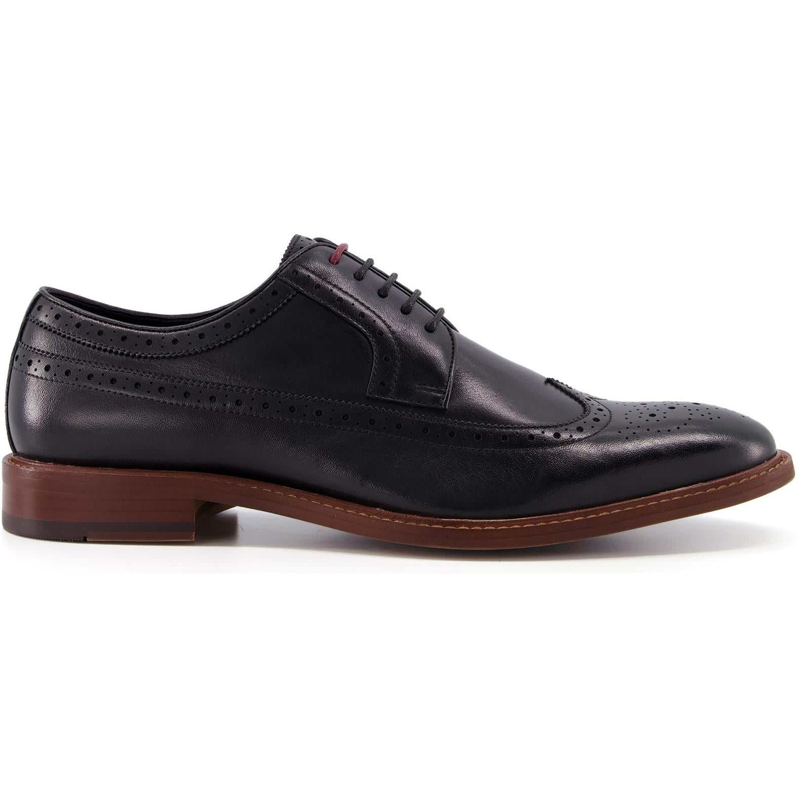 Dune London Superior Leather Wingtip Brogue Shoes