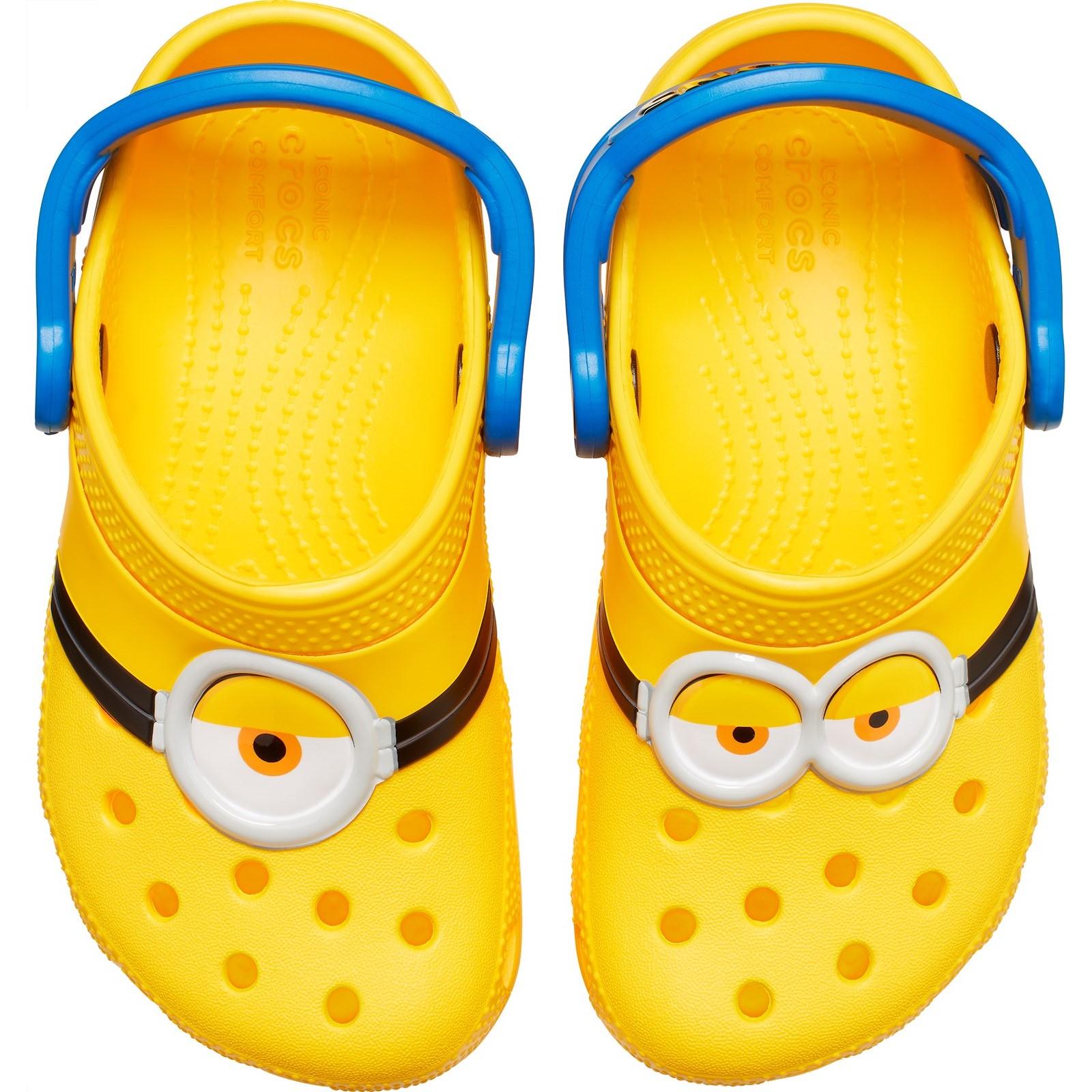 Crocs Kids' Classic Minions Clog Shoes