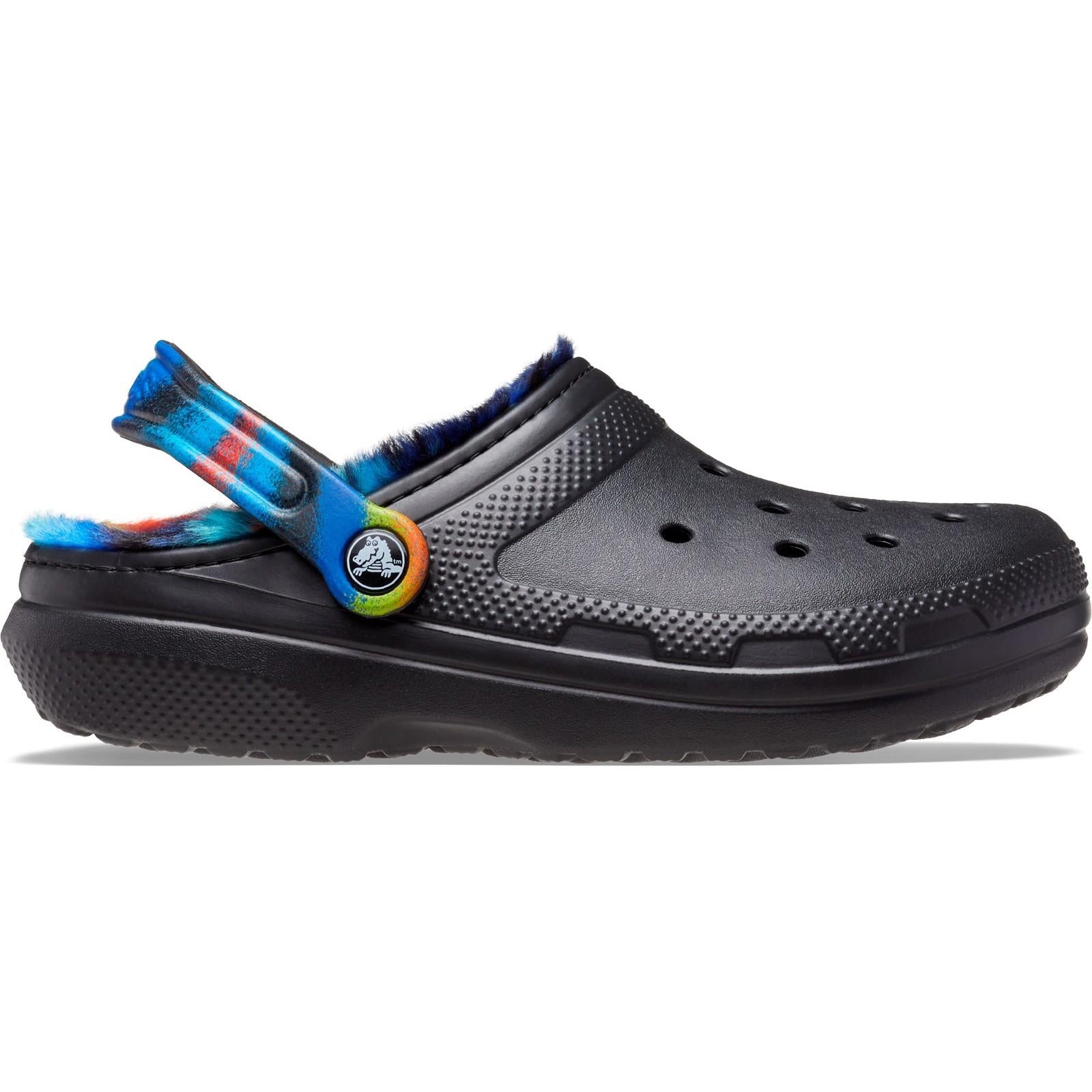 Crocs Classic Lined Spray Dye Clog Sandals