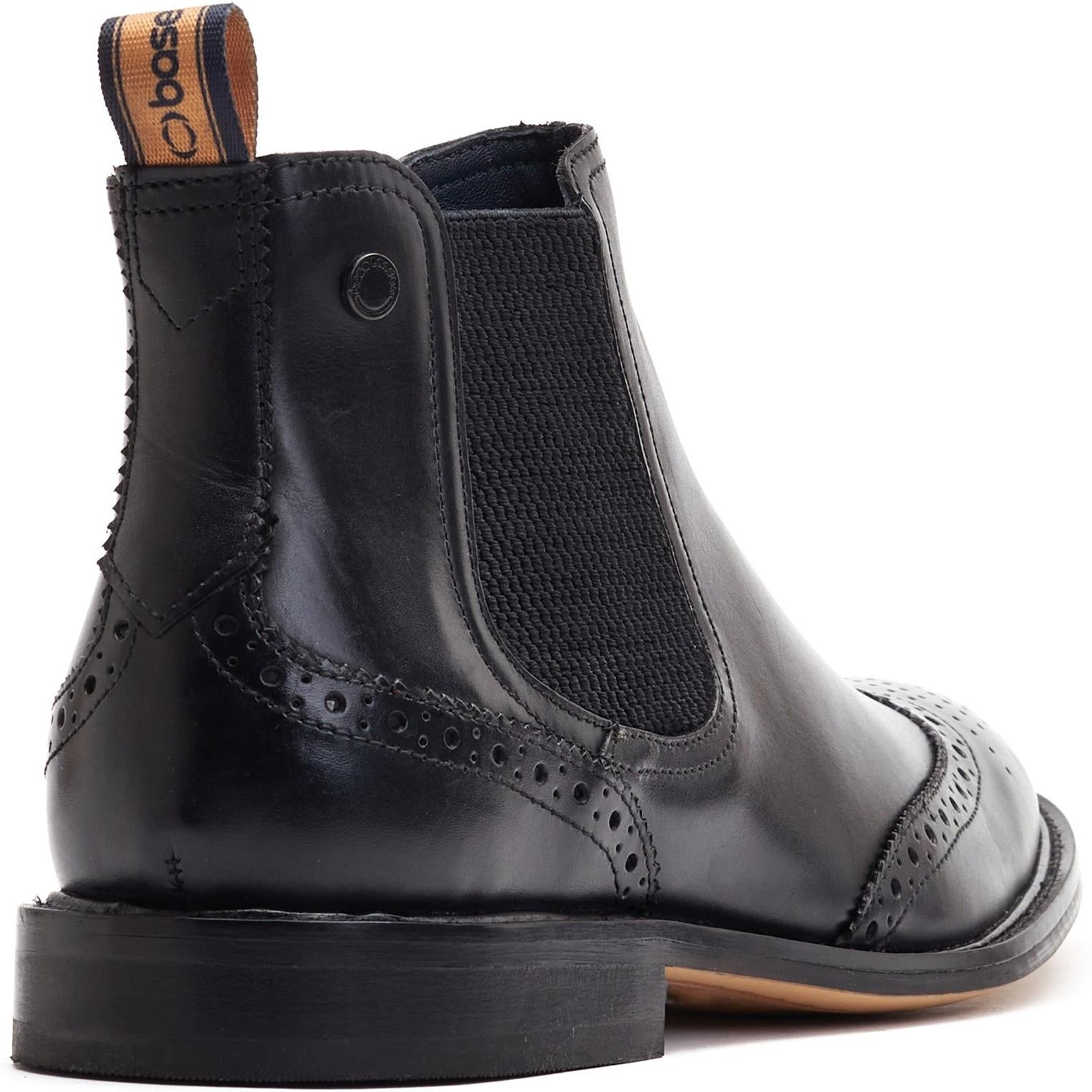 Base London Reid Brogue Chelsea Boot