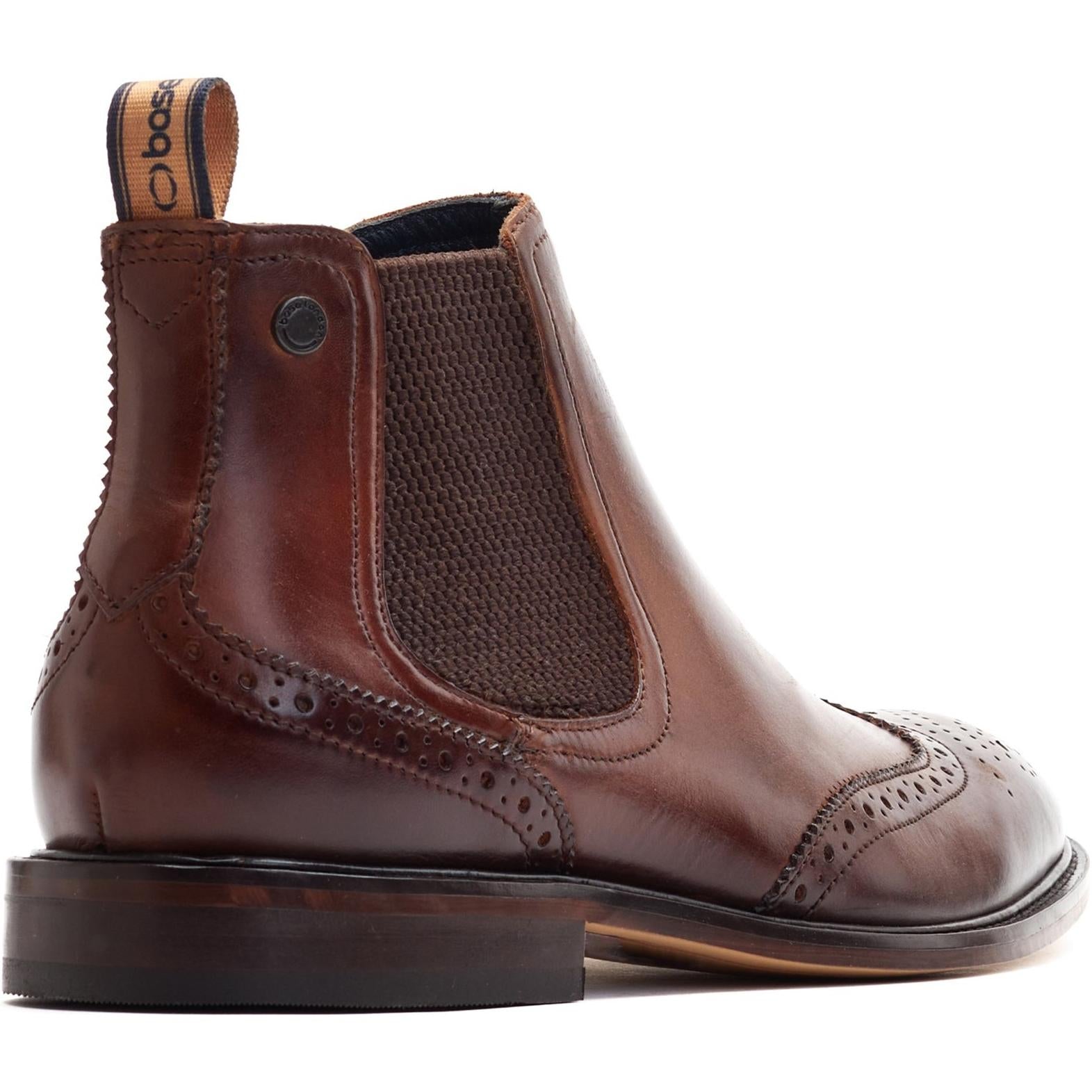 Base London Reid Brogue Chelsea Boot