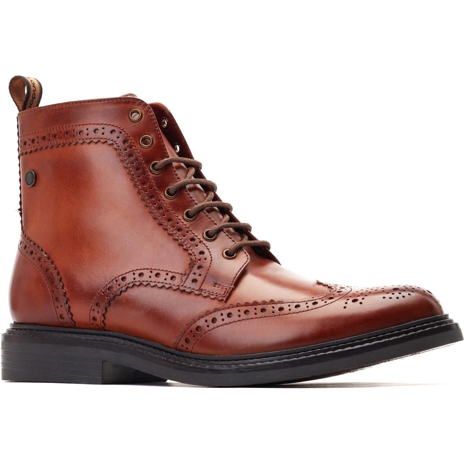 Base London Shaw Brogue Boot