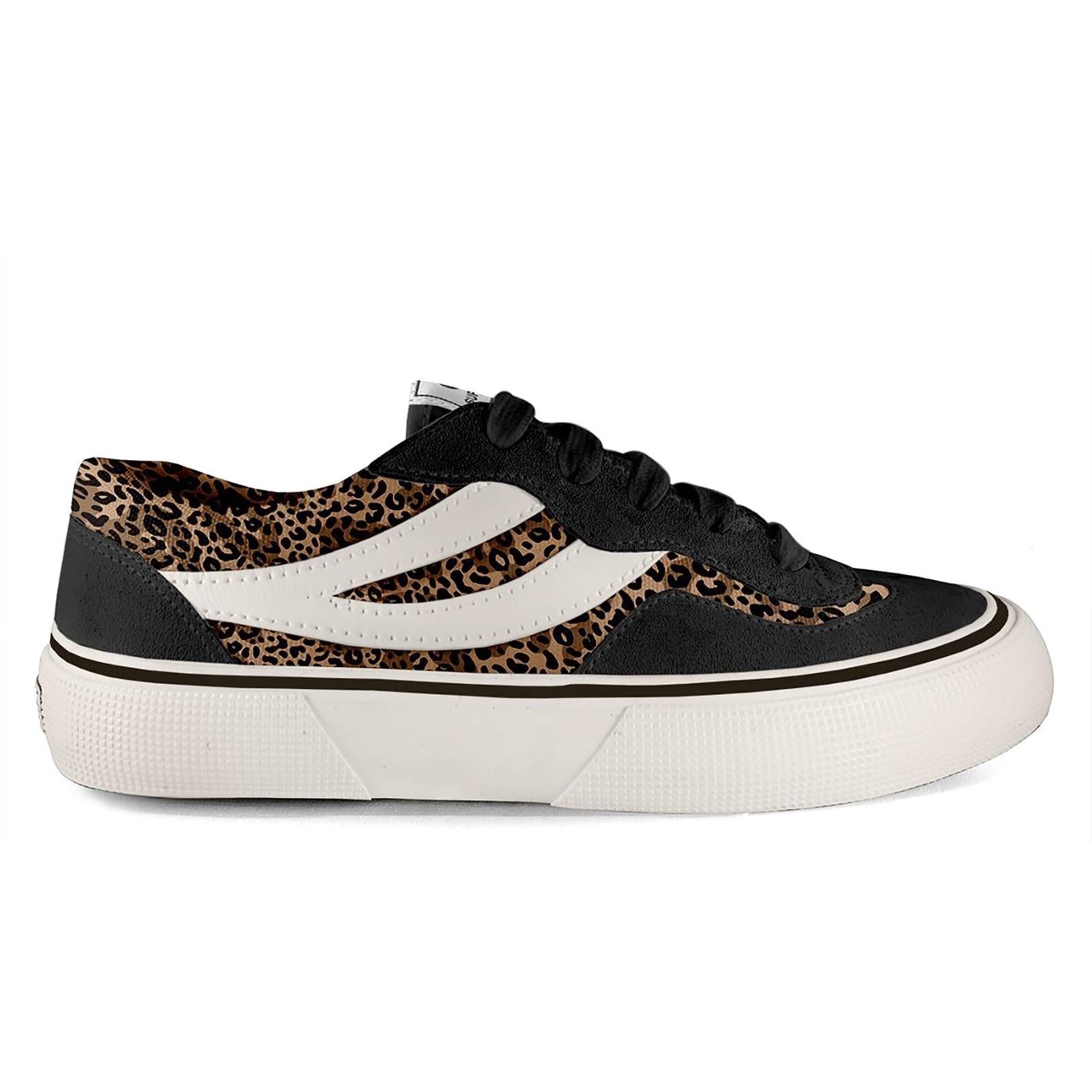 Superga 2941 Revolley Leopard Trainer