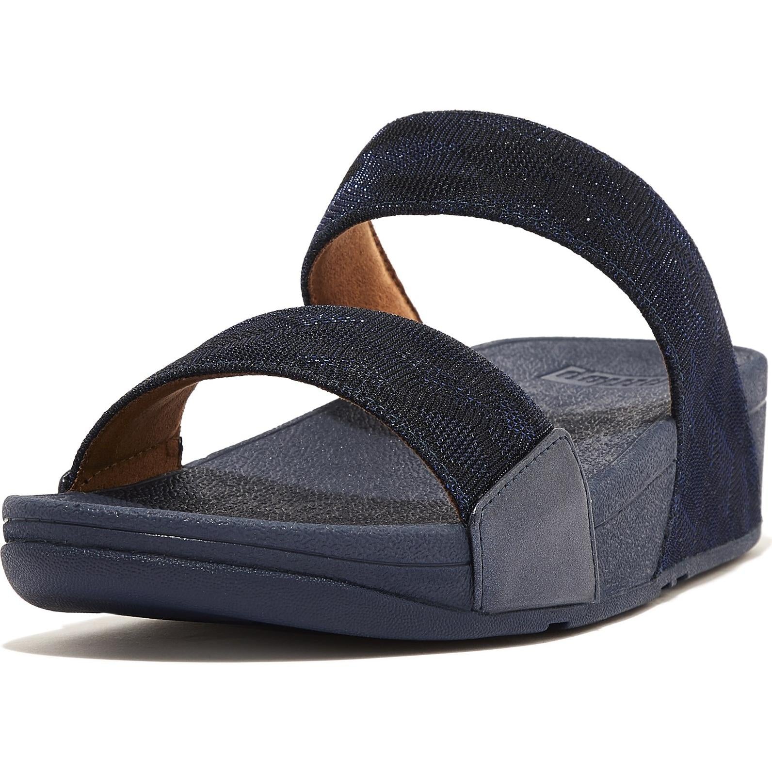 Fitflop Lulu Glitz Slides Sandals