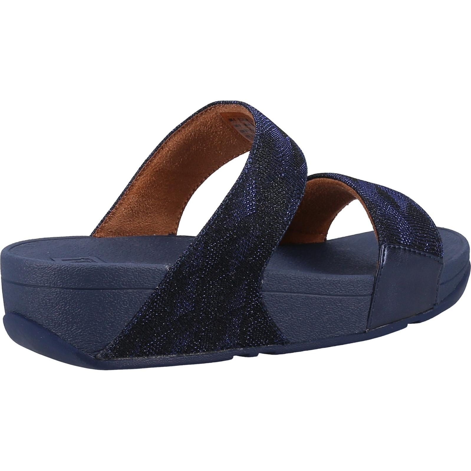 Fitflop Lulu Glitz Slides Sandals