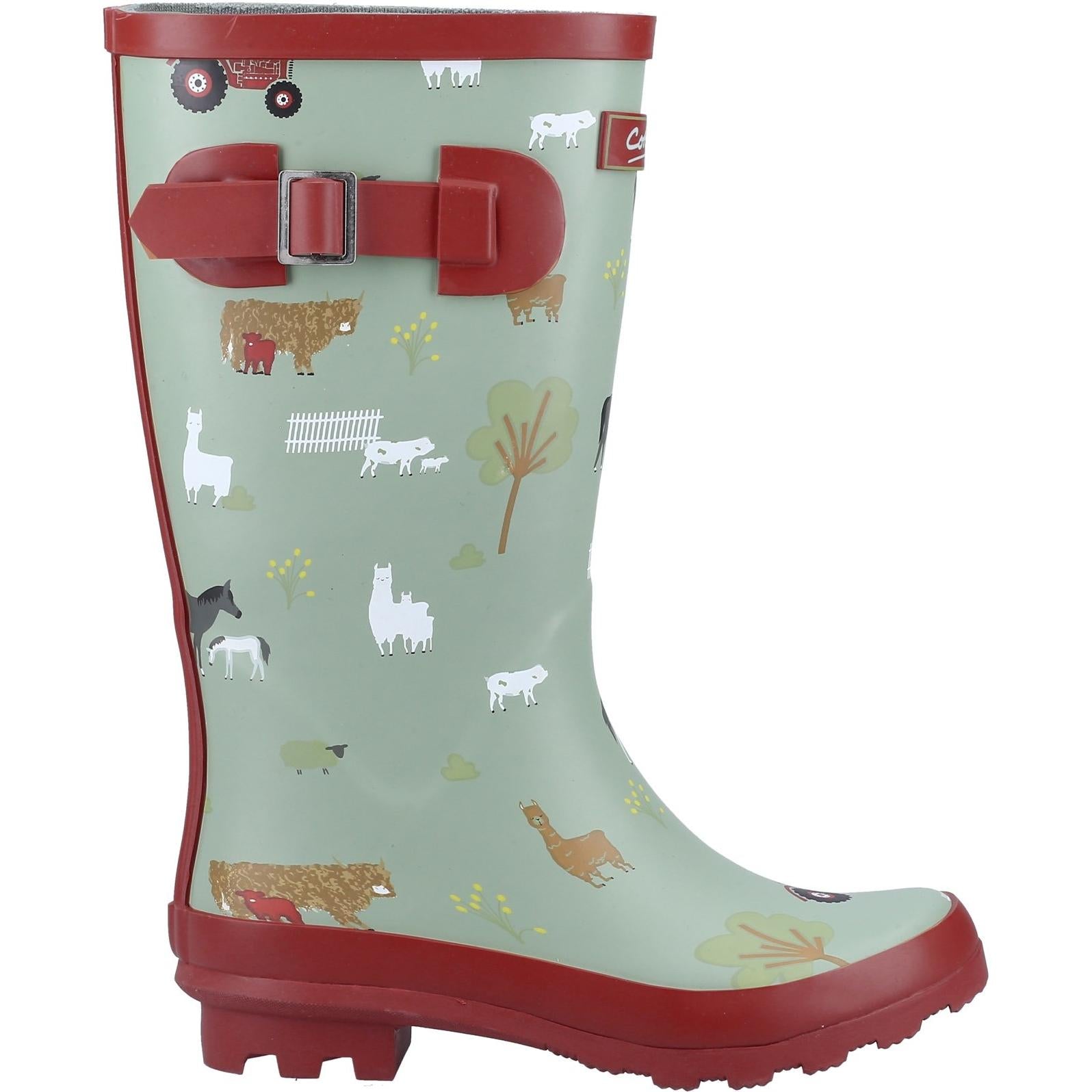 Cotswold Farmyard Junior Wellington Shoes