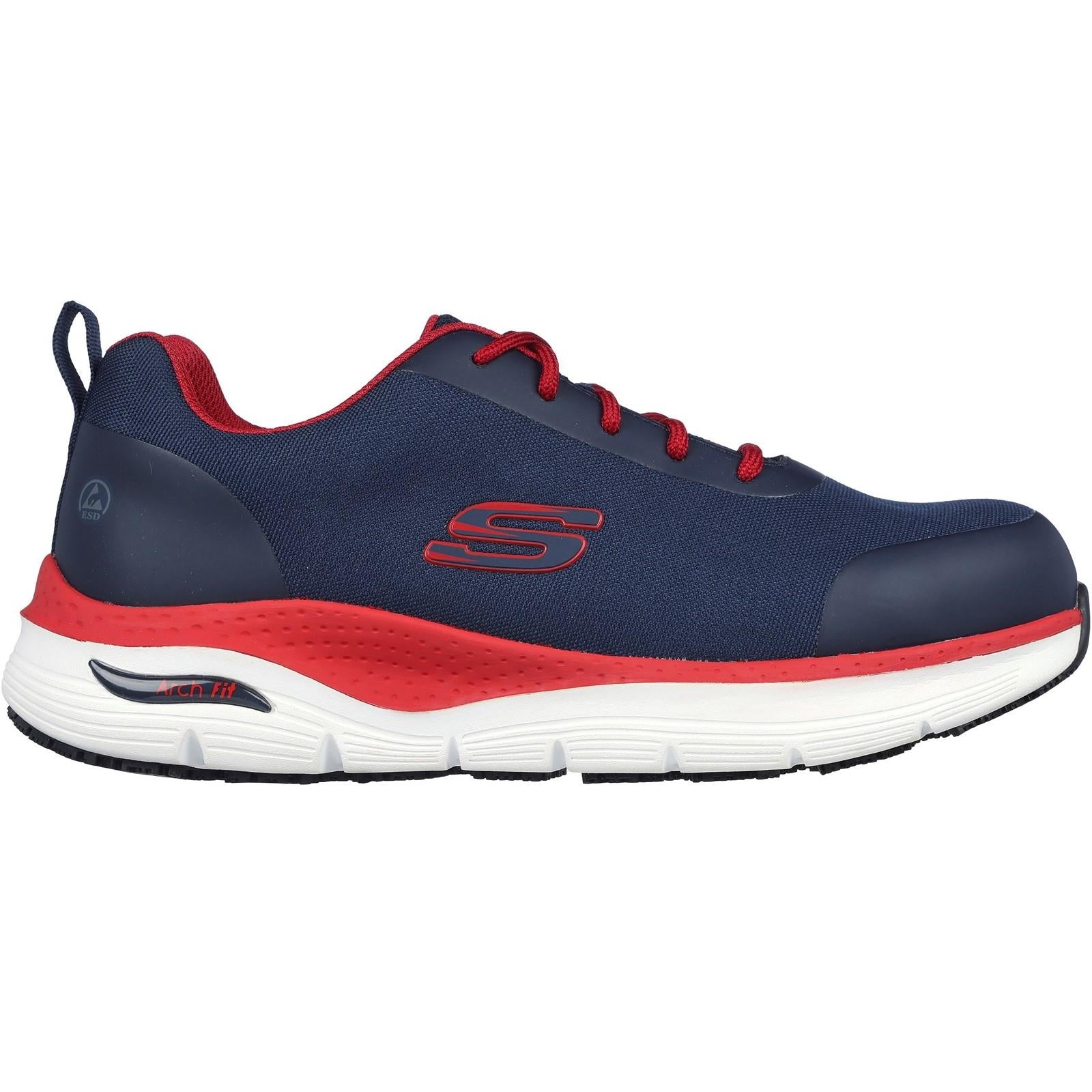 Skechers Arch Fit Sr Ringstap Safety Trainer