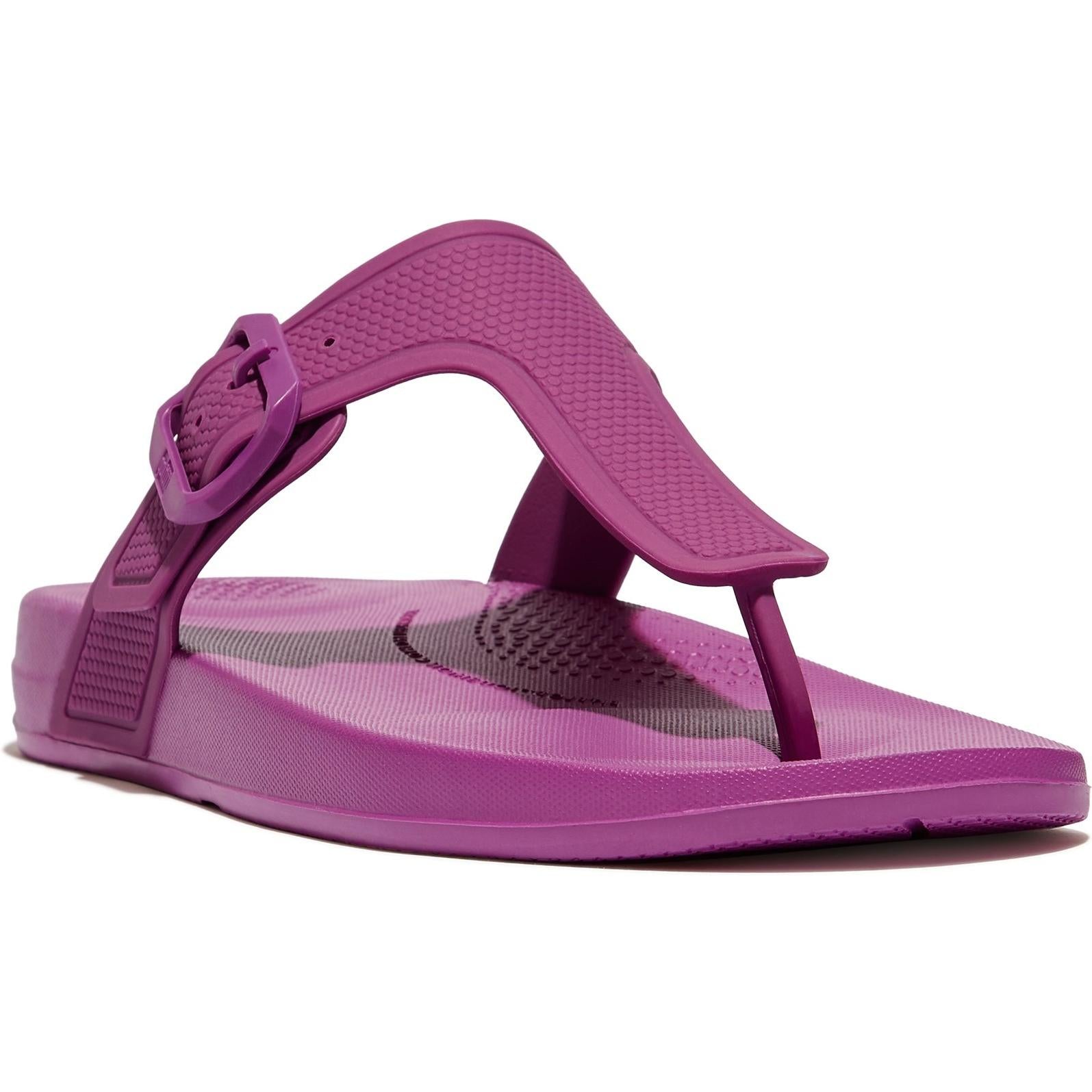 Fitflop iQUSHION Adjustable Buckle Flip-Flops Sandals