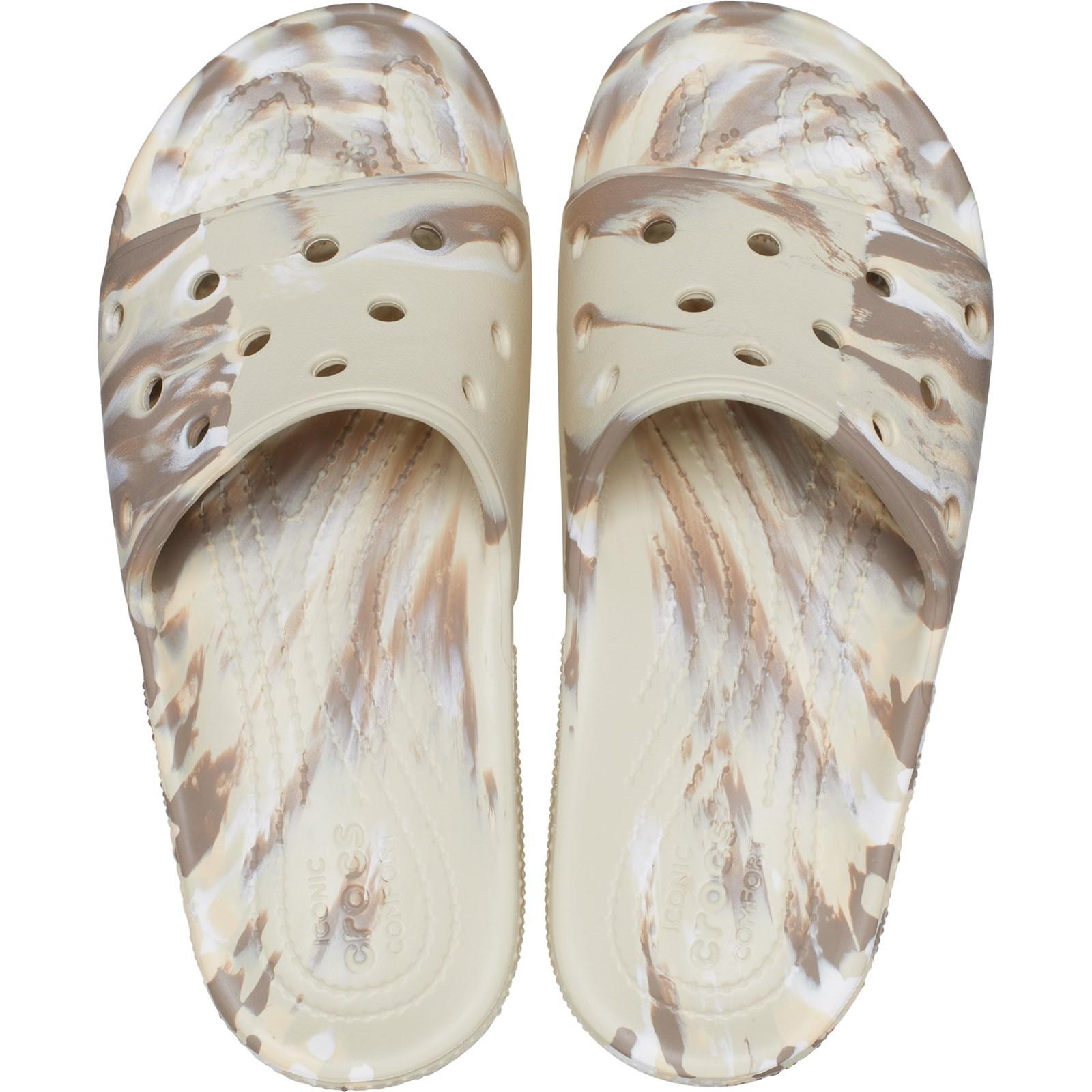 Crocs Classic Marbled Slide Sandals