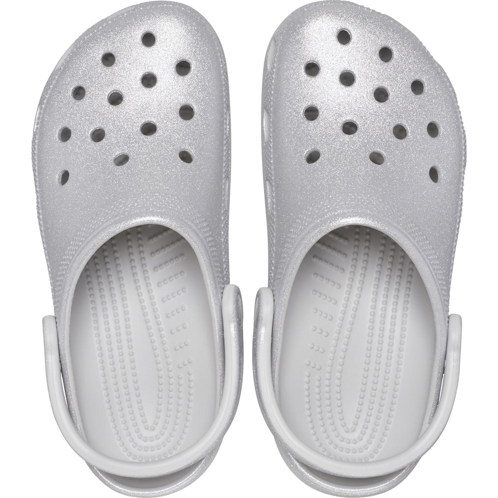 Crocs Classic Glitter Clog Sandals