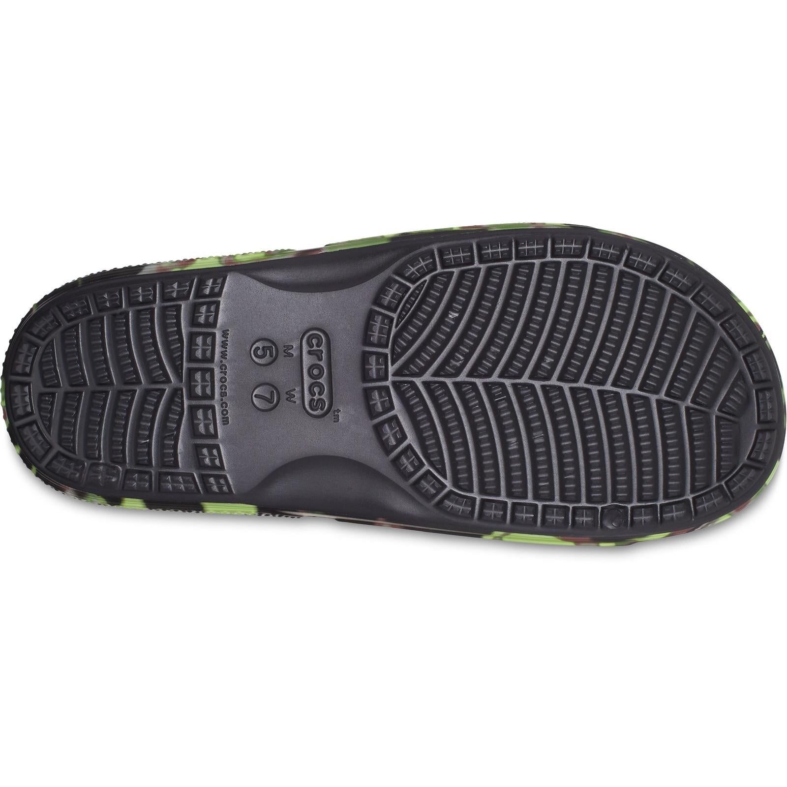 Crocs Spray Camo Slide Sandals