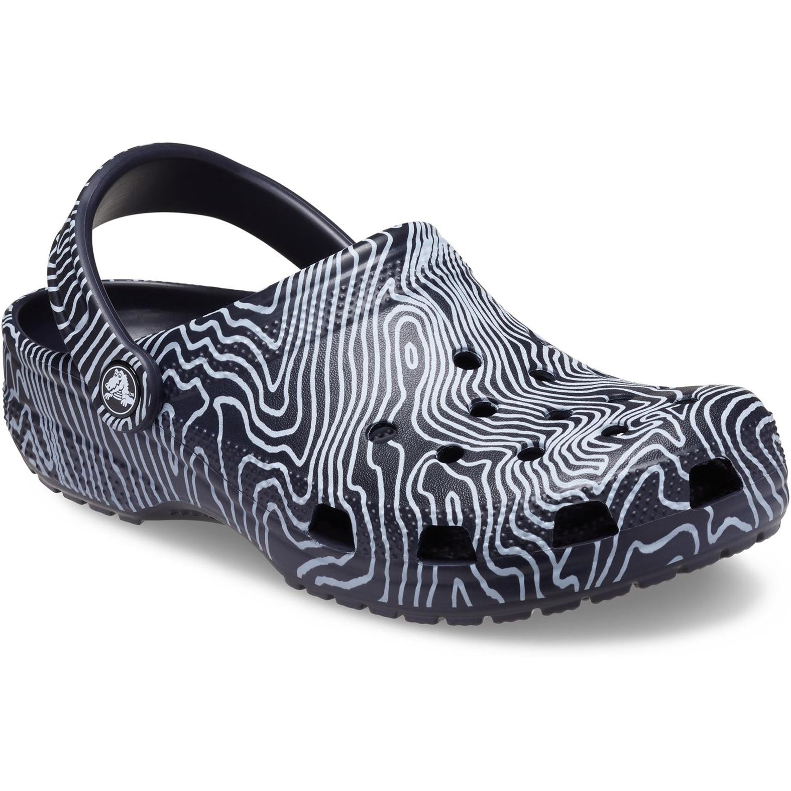 Crocs Classic Topographic Clog Sandals