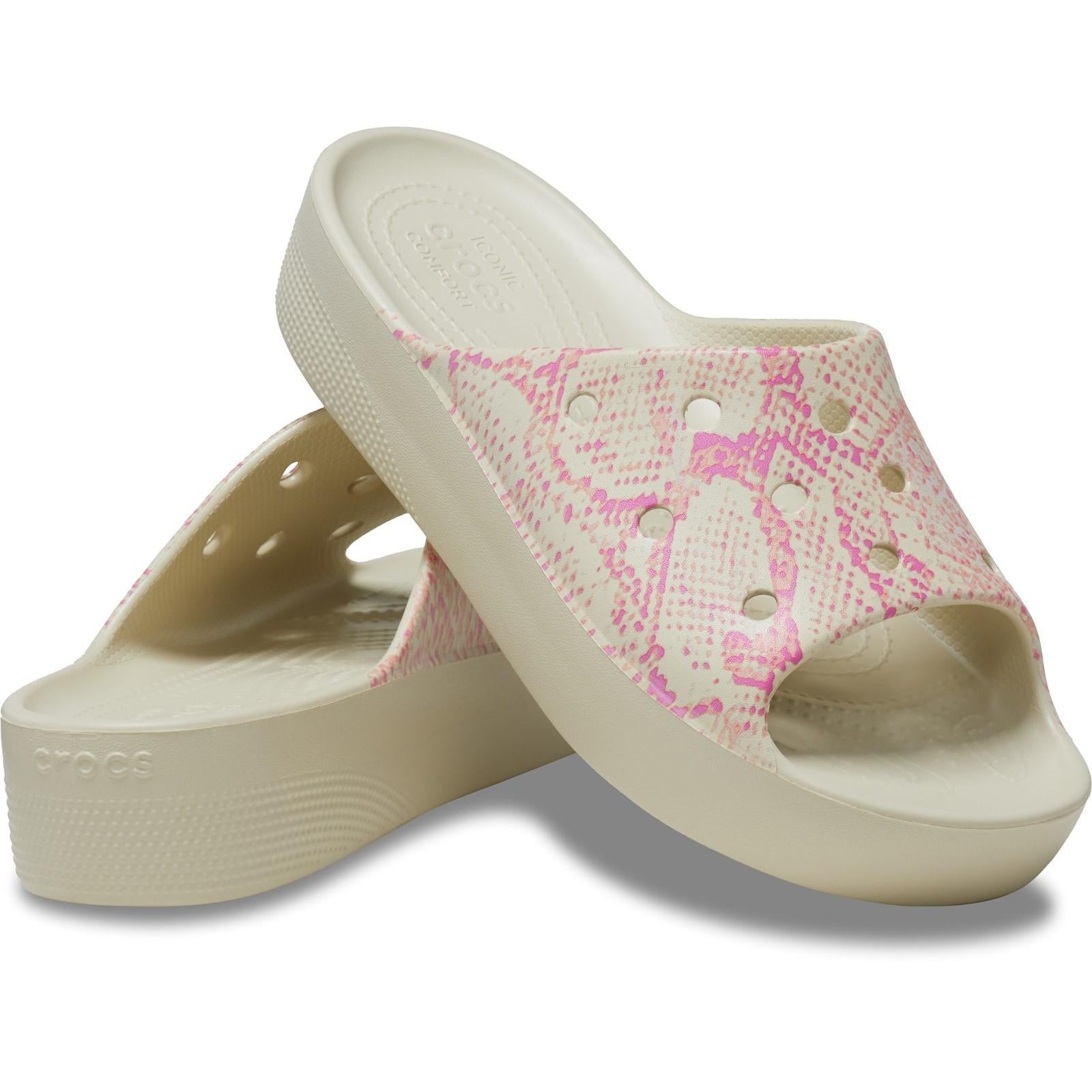 Crocs Classic Platform Slide Sandals