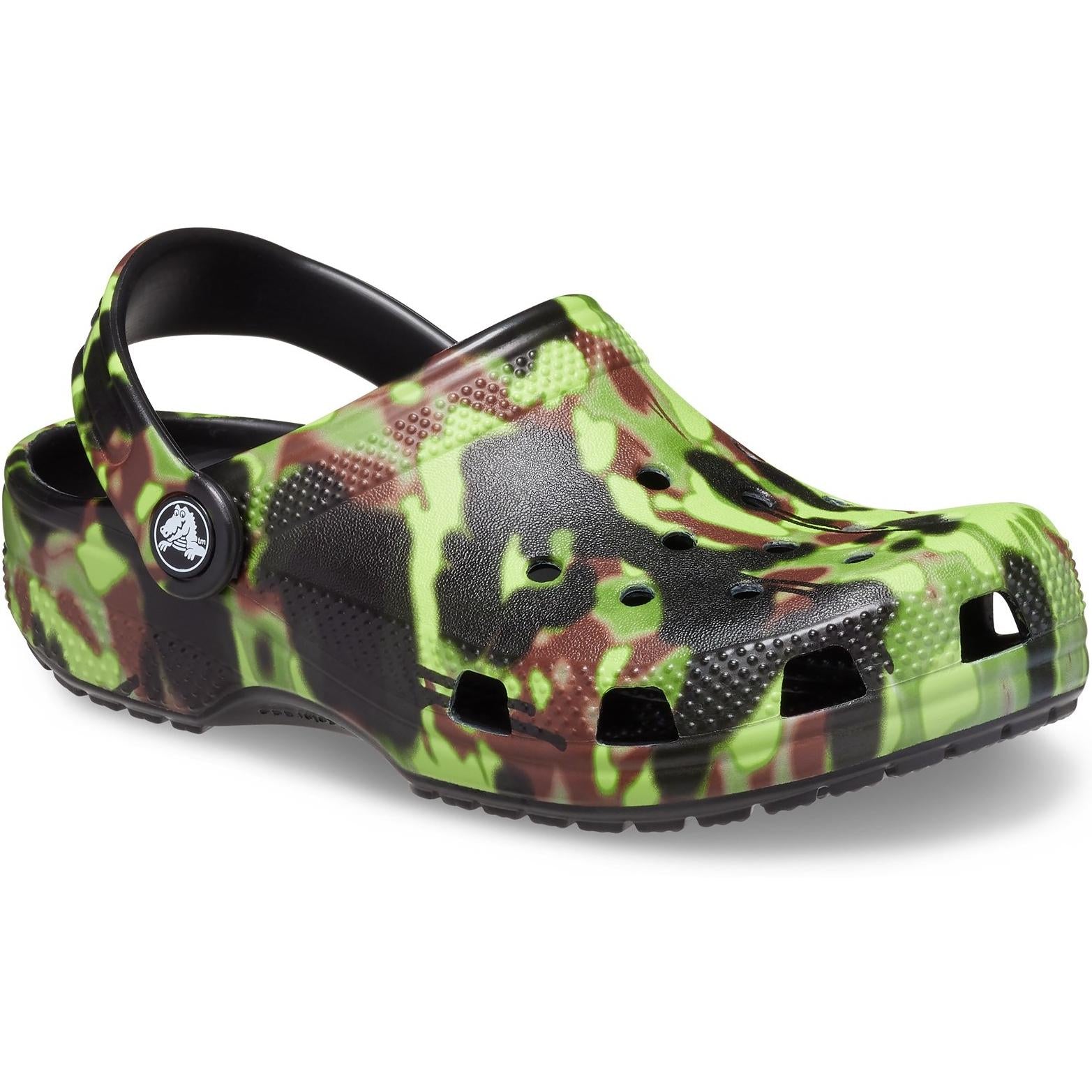 Crocs Classic Spray Camo Clog Shoes