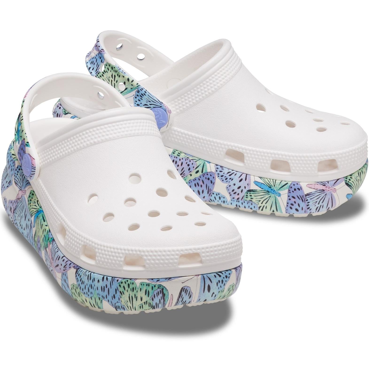 Crocs Classic Cutie Butterfly Clog Shoes