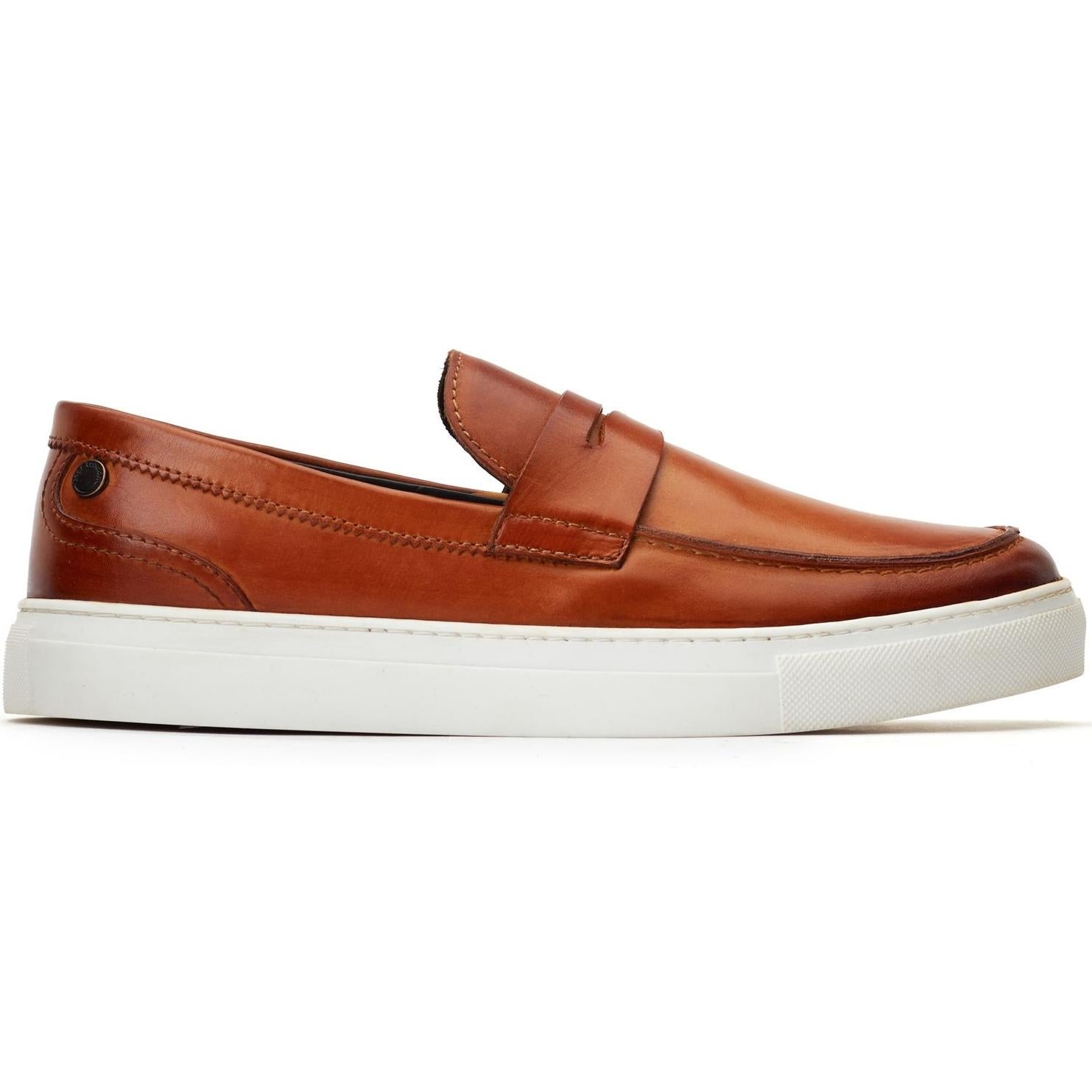 Base London Flynn Penny Loafer Shoes