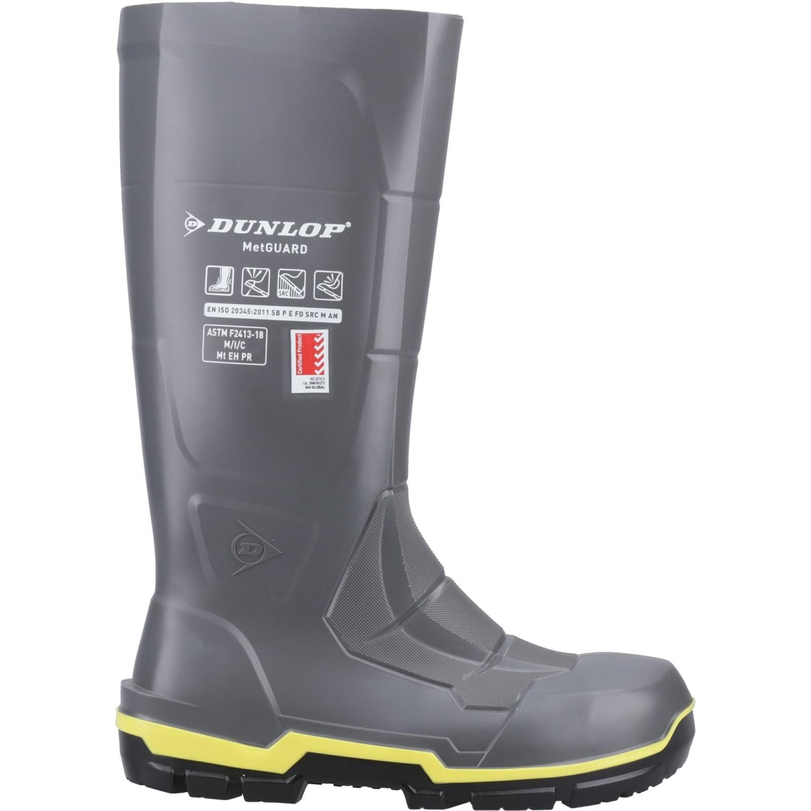 Dunlop MetGUARD Full Safety Wellington Boots