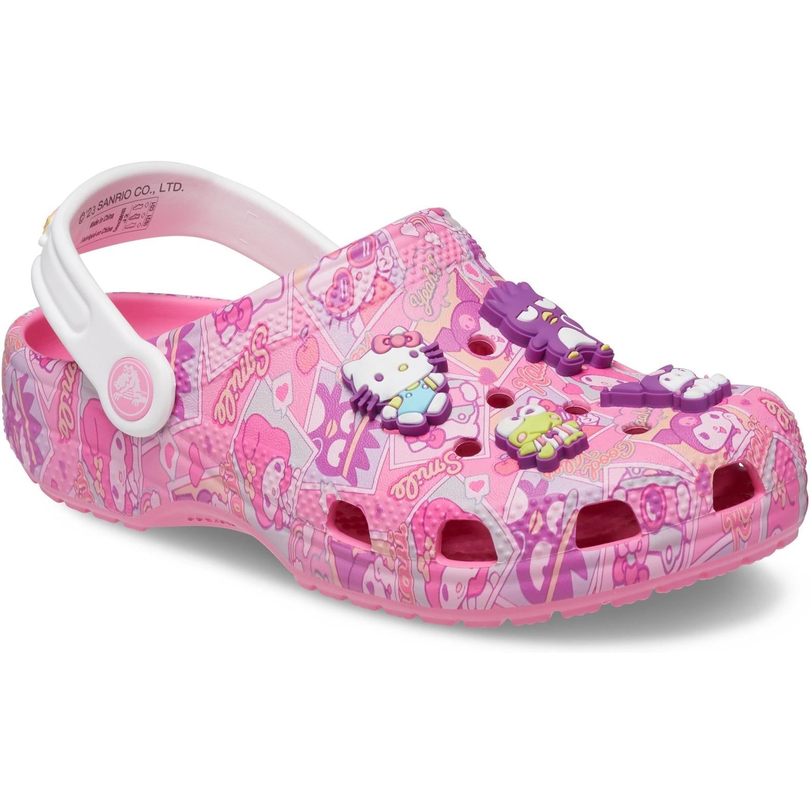 Crocs Classic Hello Kitty Clog Shoes