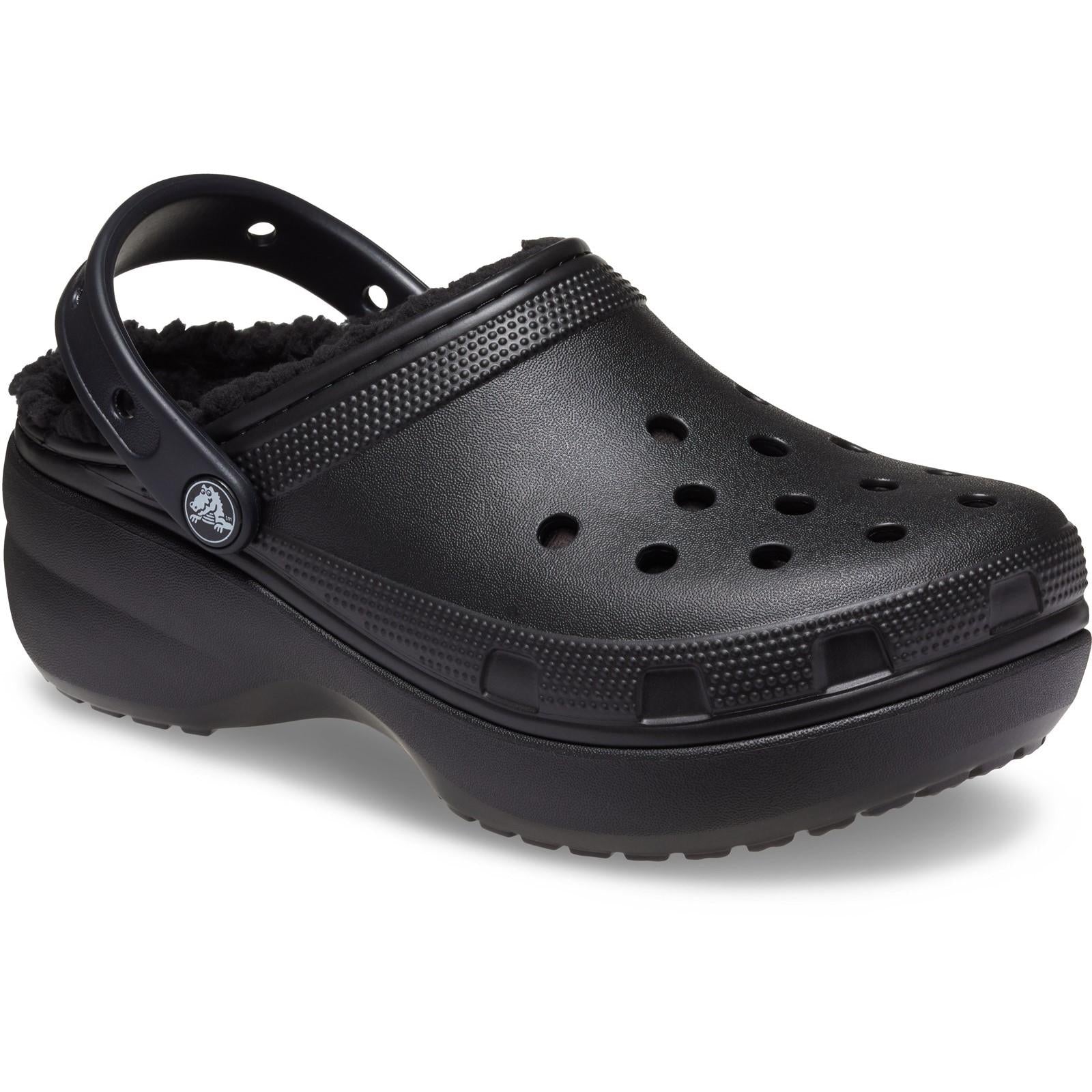 Crocs Classic Platform Lined Clog Sandals