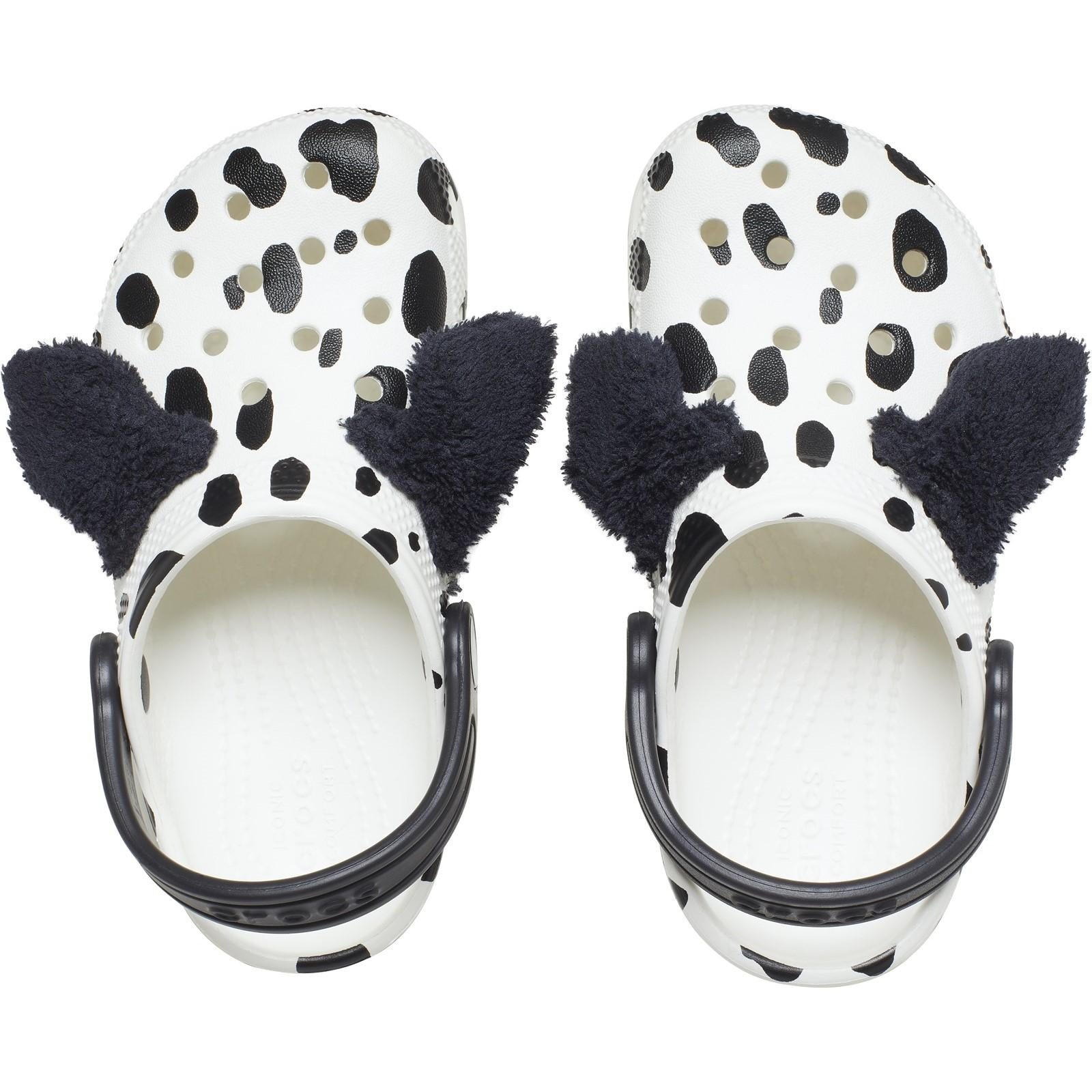 Crocs Classic Dalmatian Clog Shoes