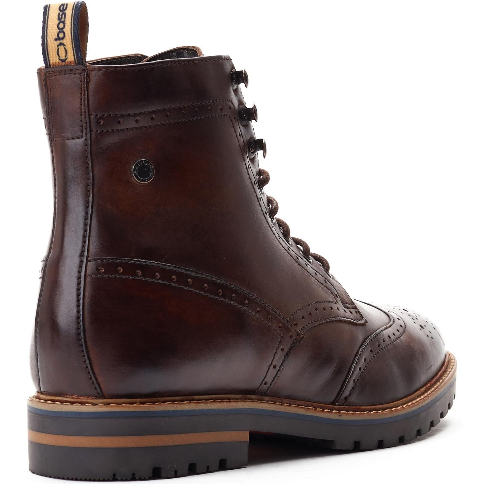 Base London Grove Washed Brogue Boot