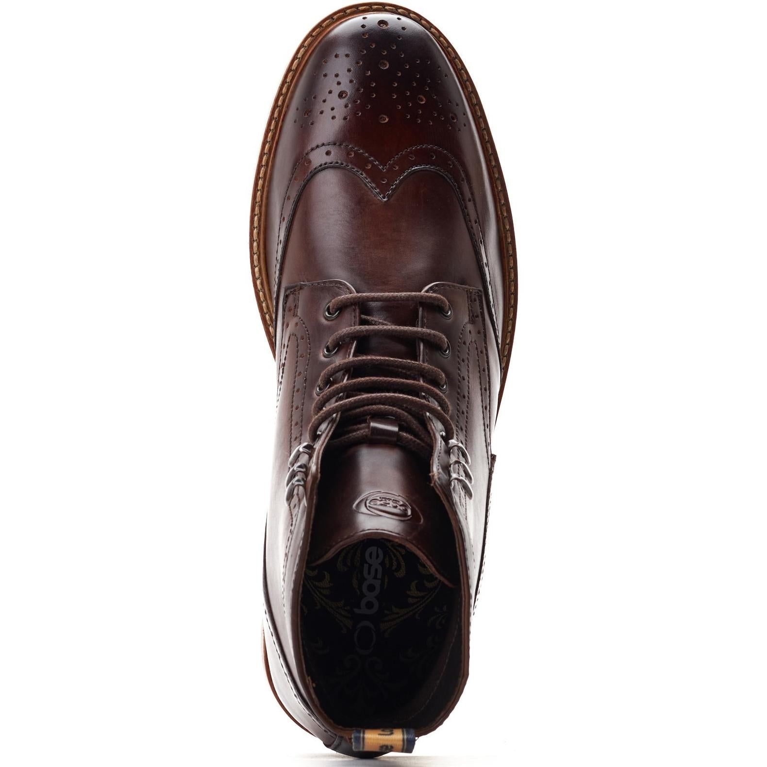 Base London Grove Washed Brogue Boot