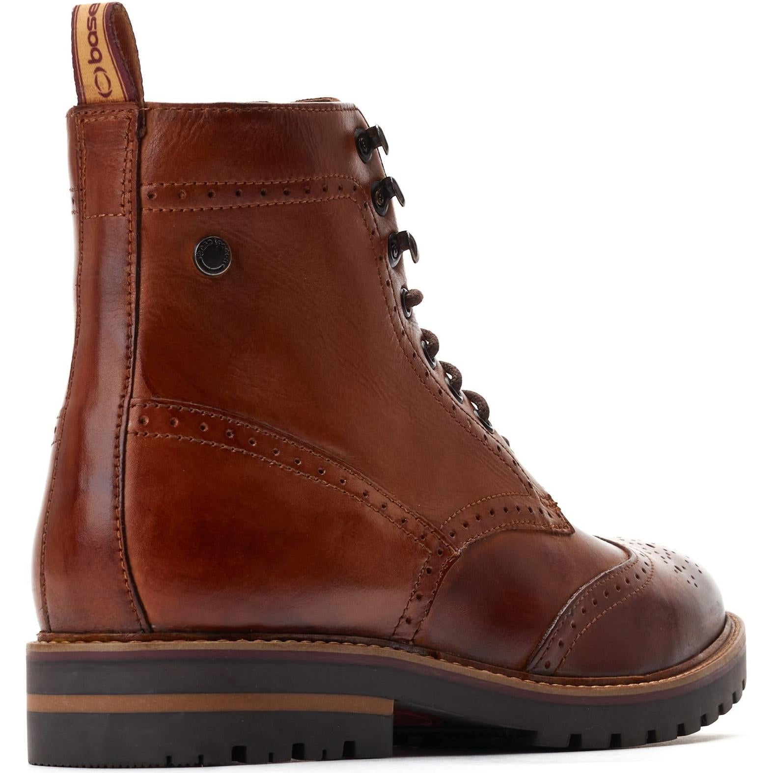 Base London Grove Washed Brogue Boot