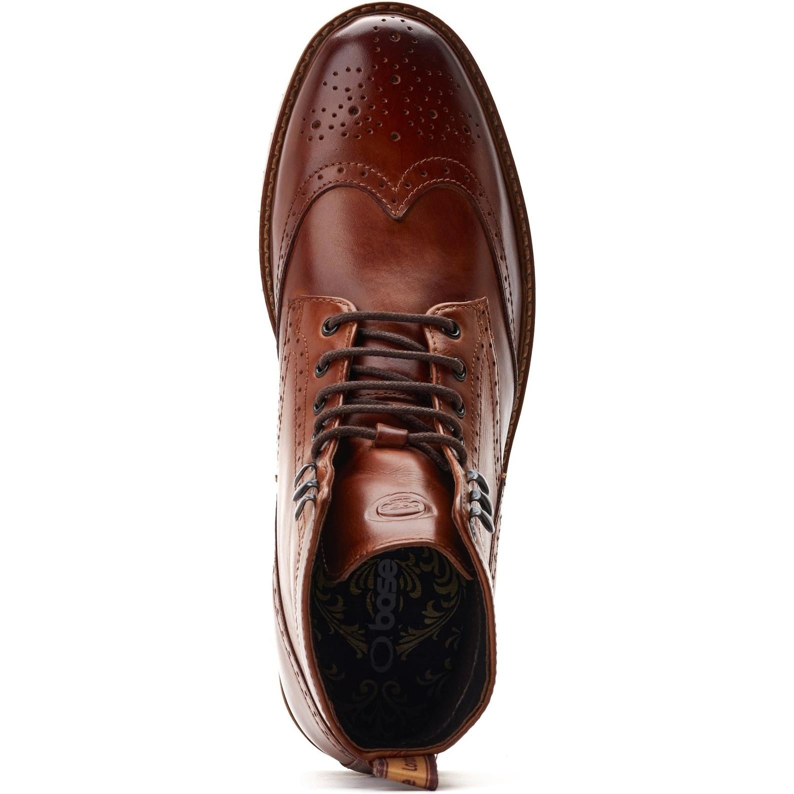 Base London Grove Washed Brogue Boot