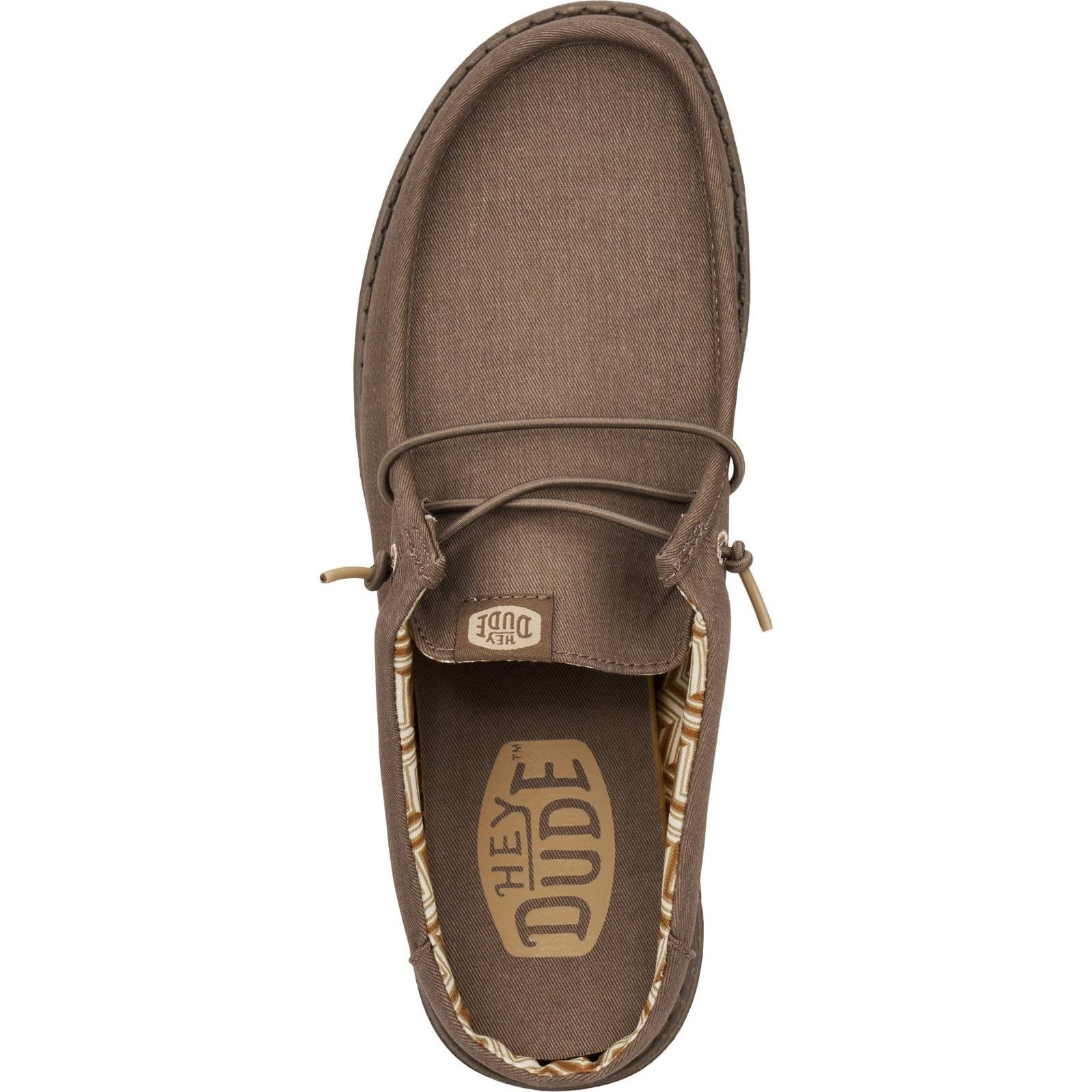 Hey Dude Wally Slip Canvas Mule Shoes