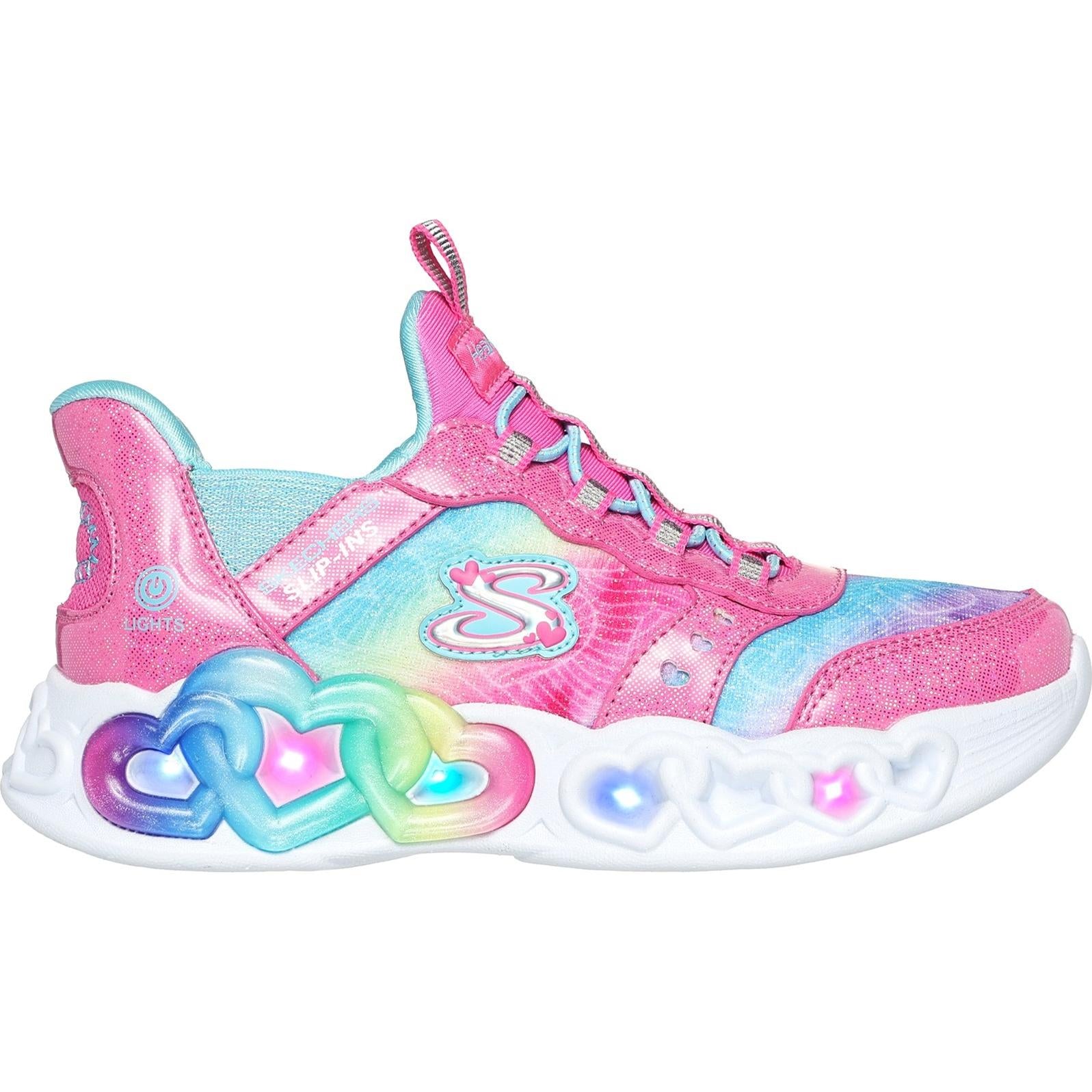 Skechers Skechers Slip-ins: Infinite Heart Lights Trainers