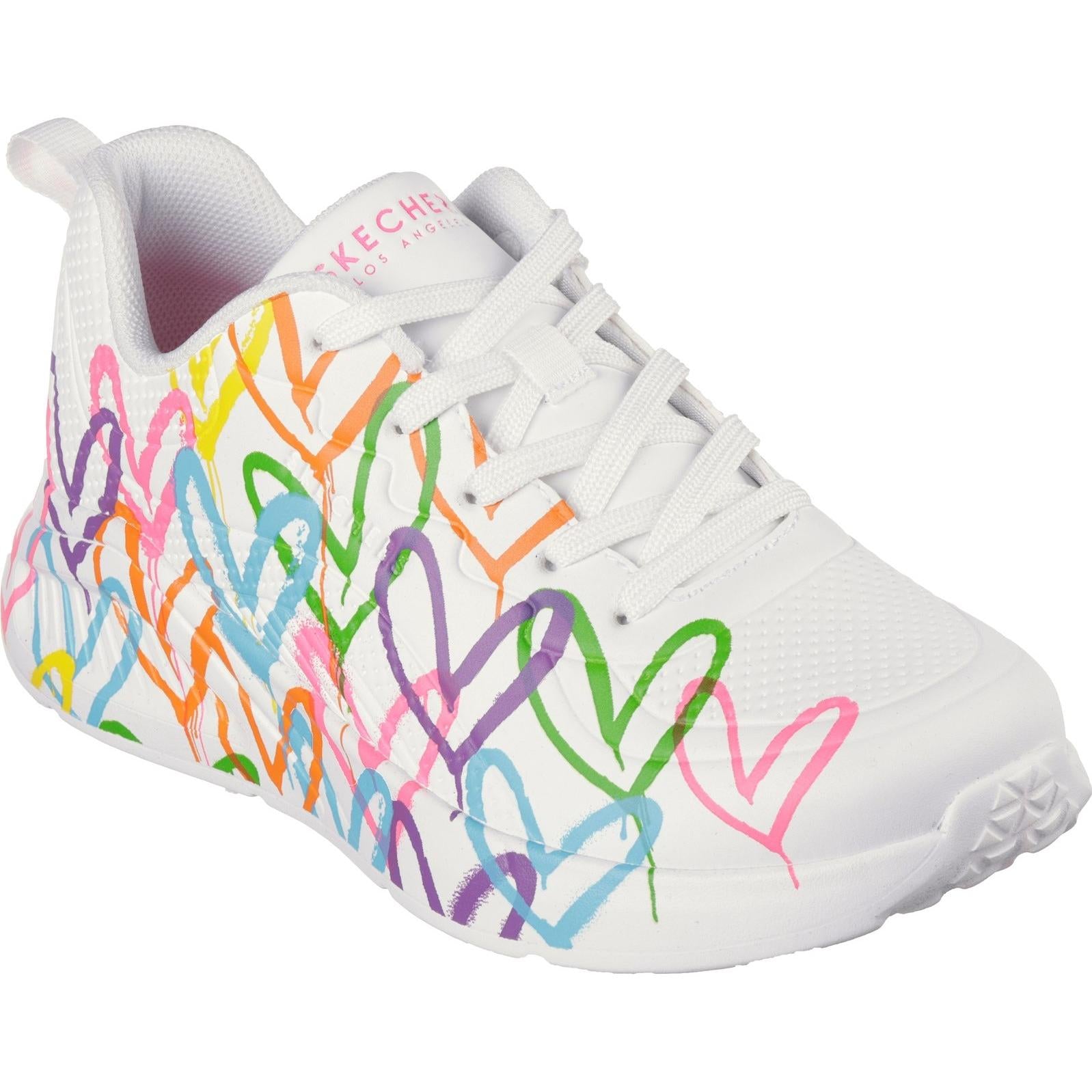 Skechers Uno Lite Heart Of Hearts Trainers