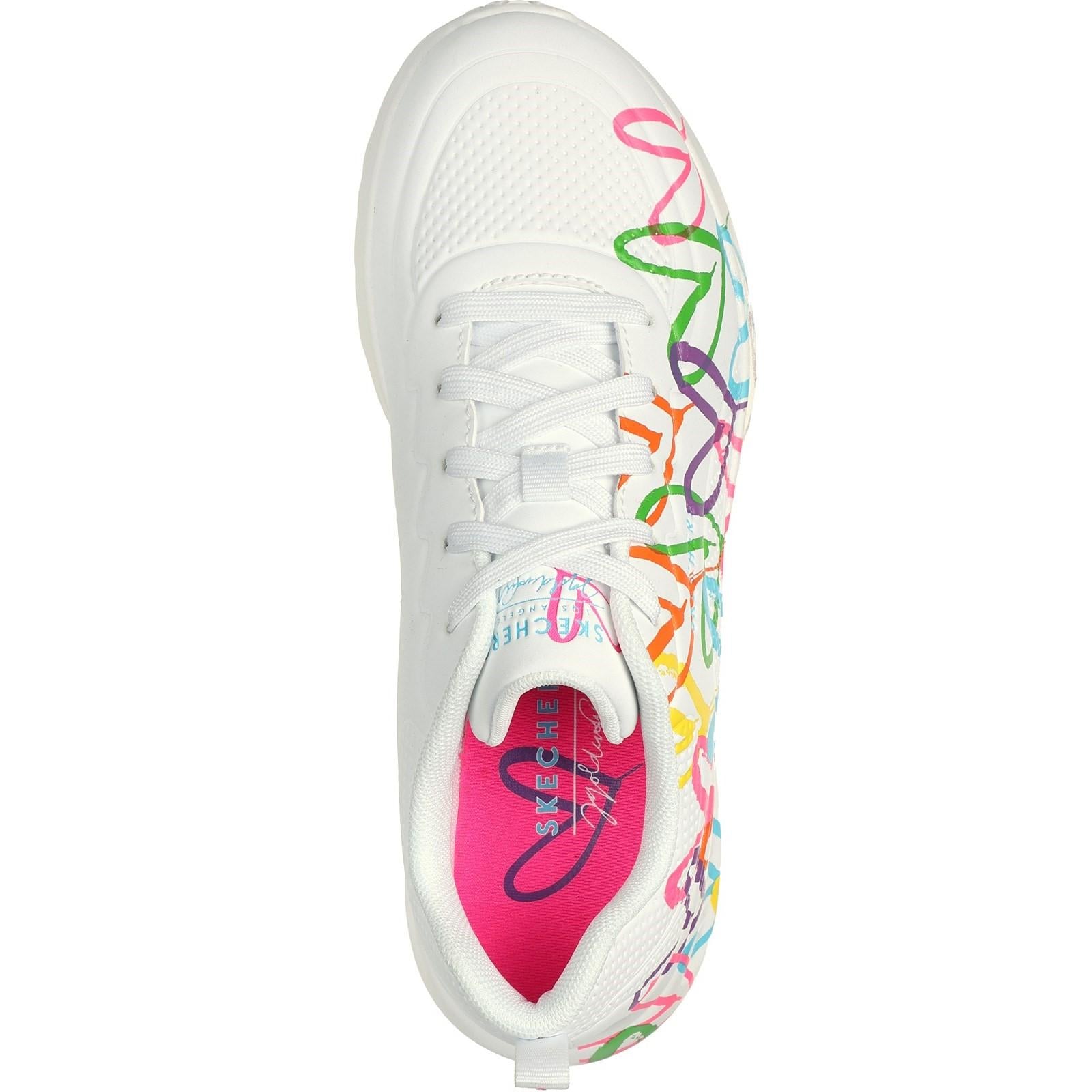 Skechers Uno Lite Heart Of Hearts Trainers